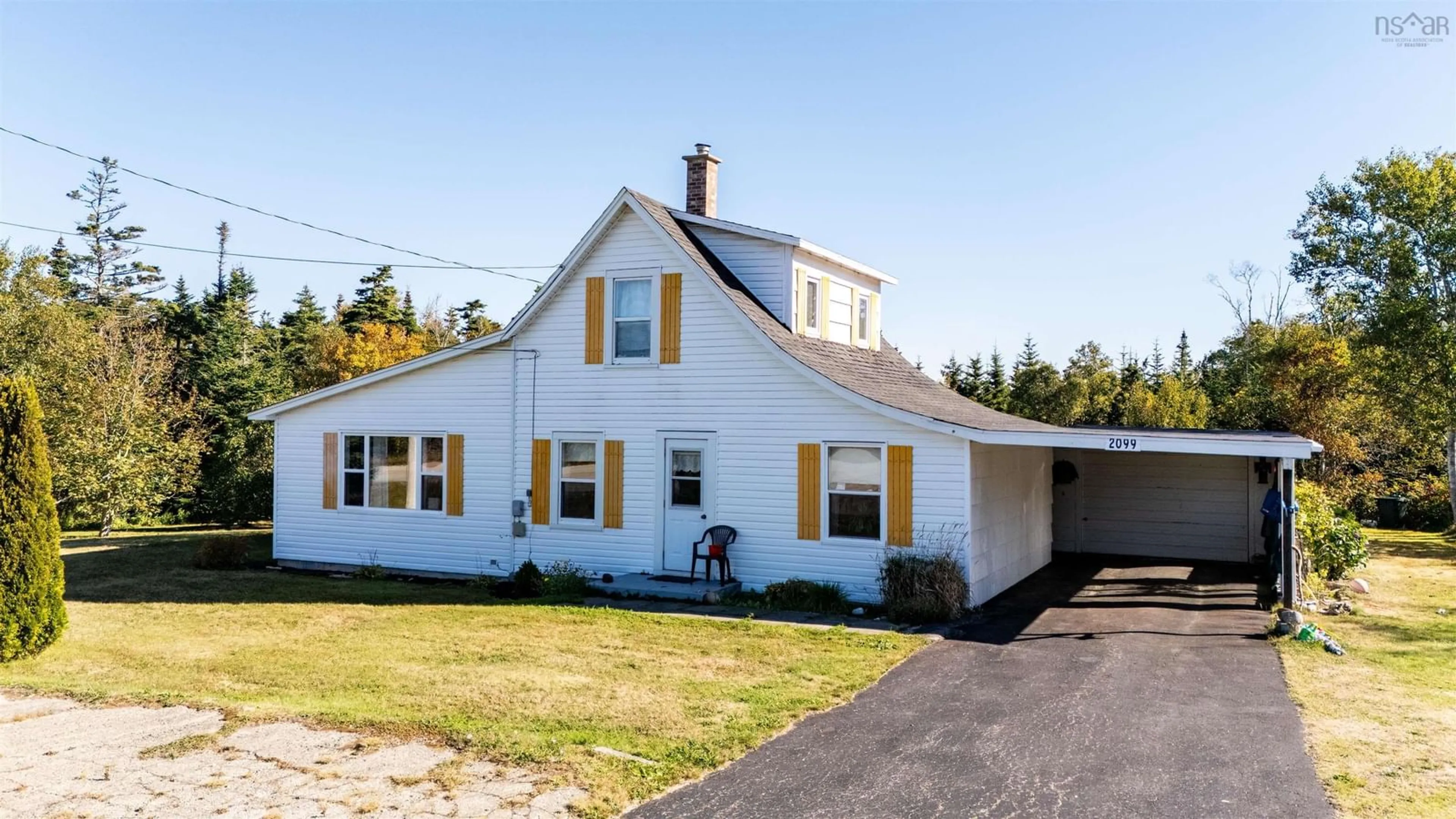 Home with vinyl exterior material, unknown for 2099 Comeaus Hill Rd, Comeaus Hill Nova Scotia B0W 1B0
