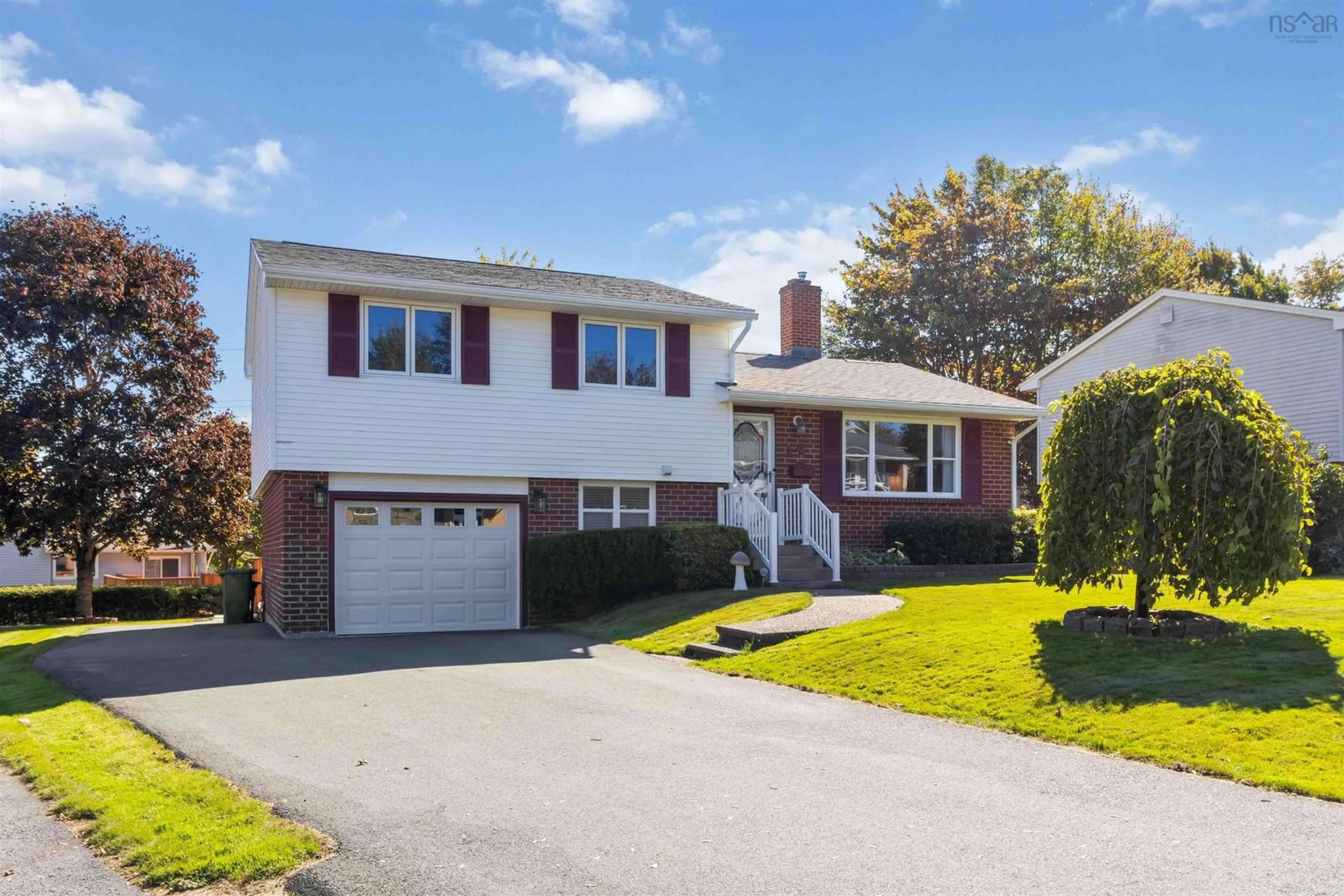 Home with brick exterior material, street for 14 Agincourt Cres, Dartmouth Nova Scotia B2V 1J1
