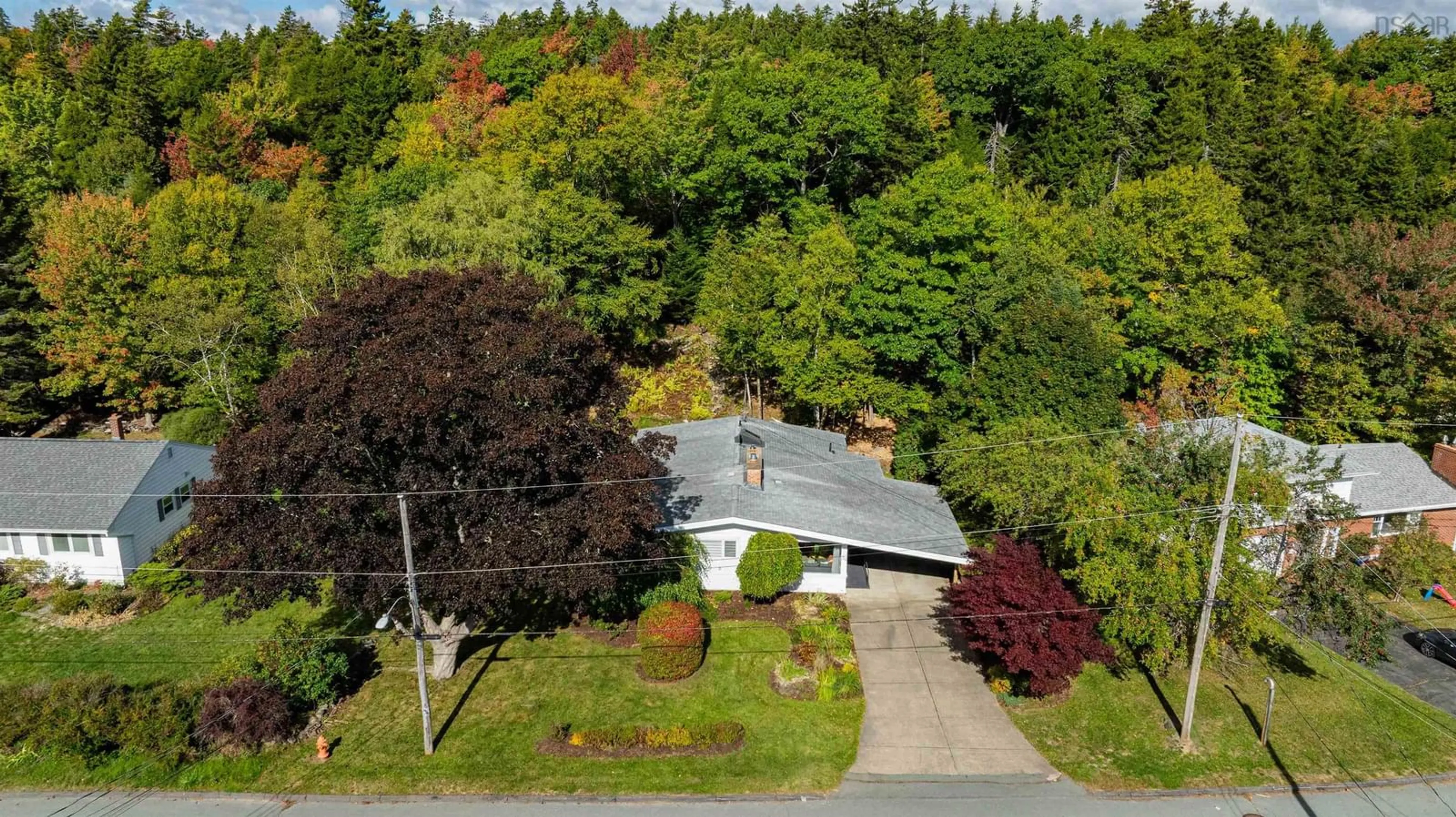 A pic from outside/outdoor area/front of a property/back of a property/a pic from drone, street for 39 Lodge Dr, Rockingham Nova Scotia B3M 2G6