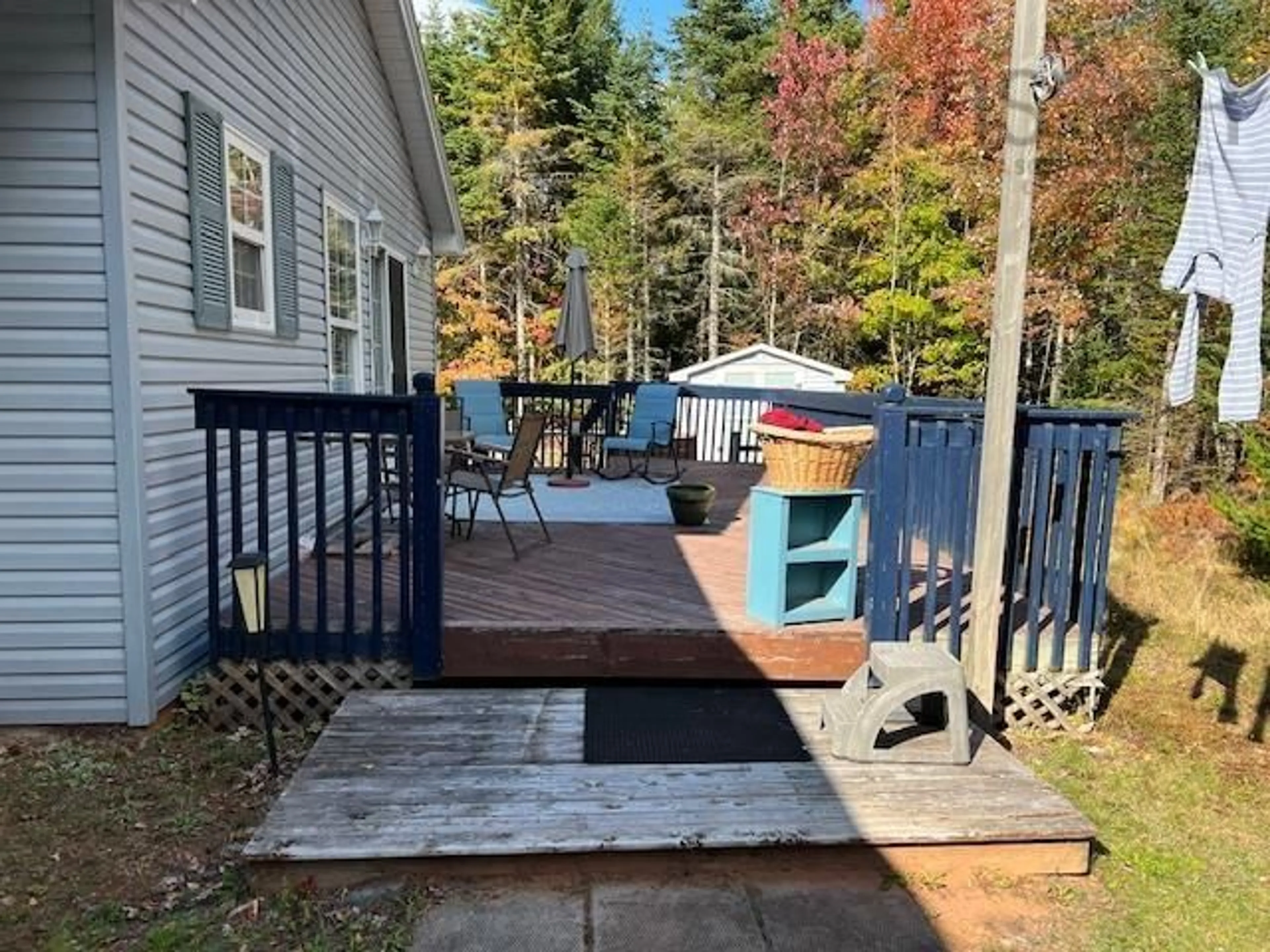 Patio, water/lake/river/ocean view for 39 Homestead Drive, Valley Nova Scotia B6L 3S1