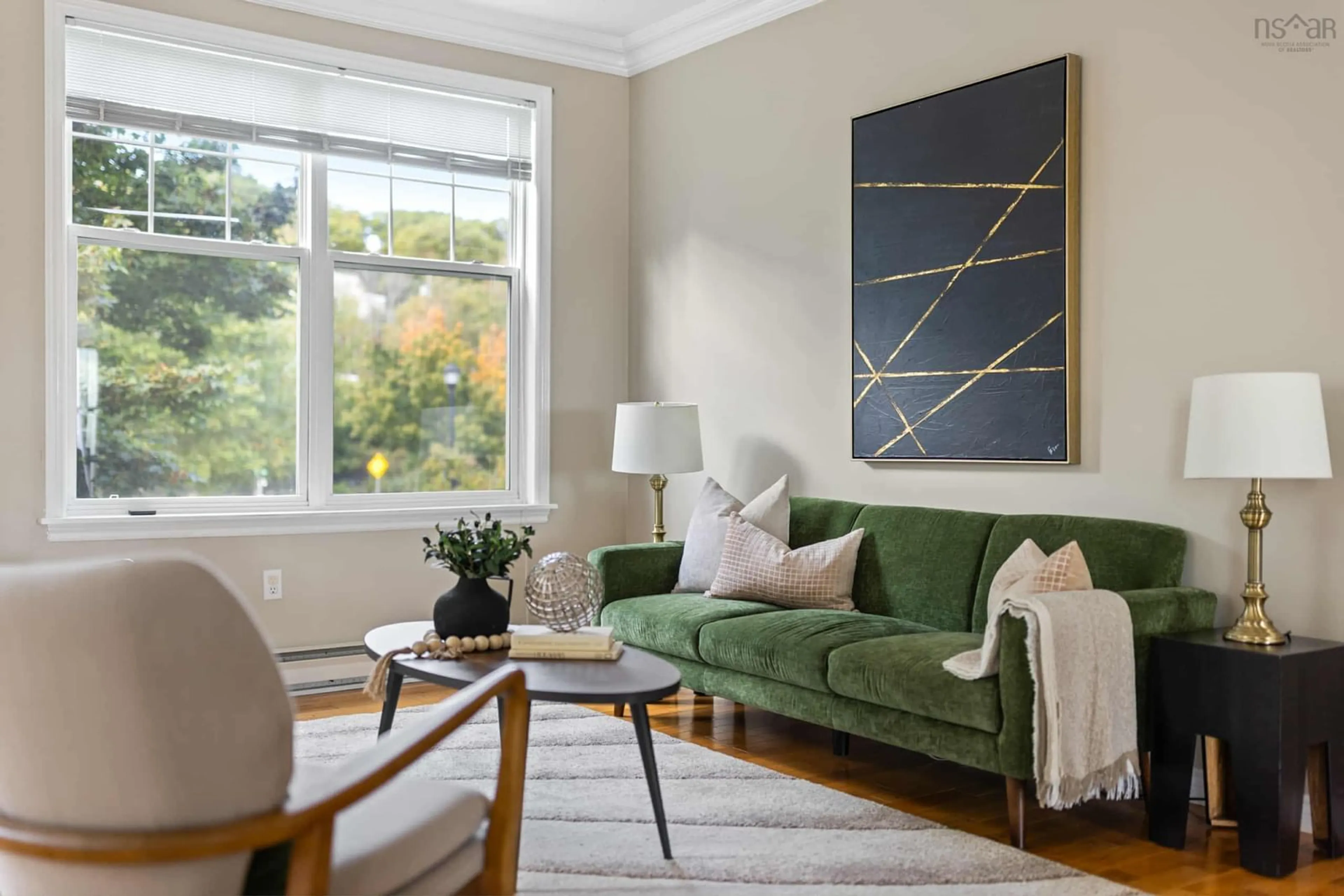 Living room with furniture, unknown for 13 Arthur Lismer Crt, Bedford Nova Scotia B4A 4B4