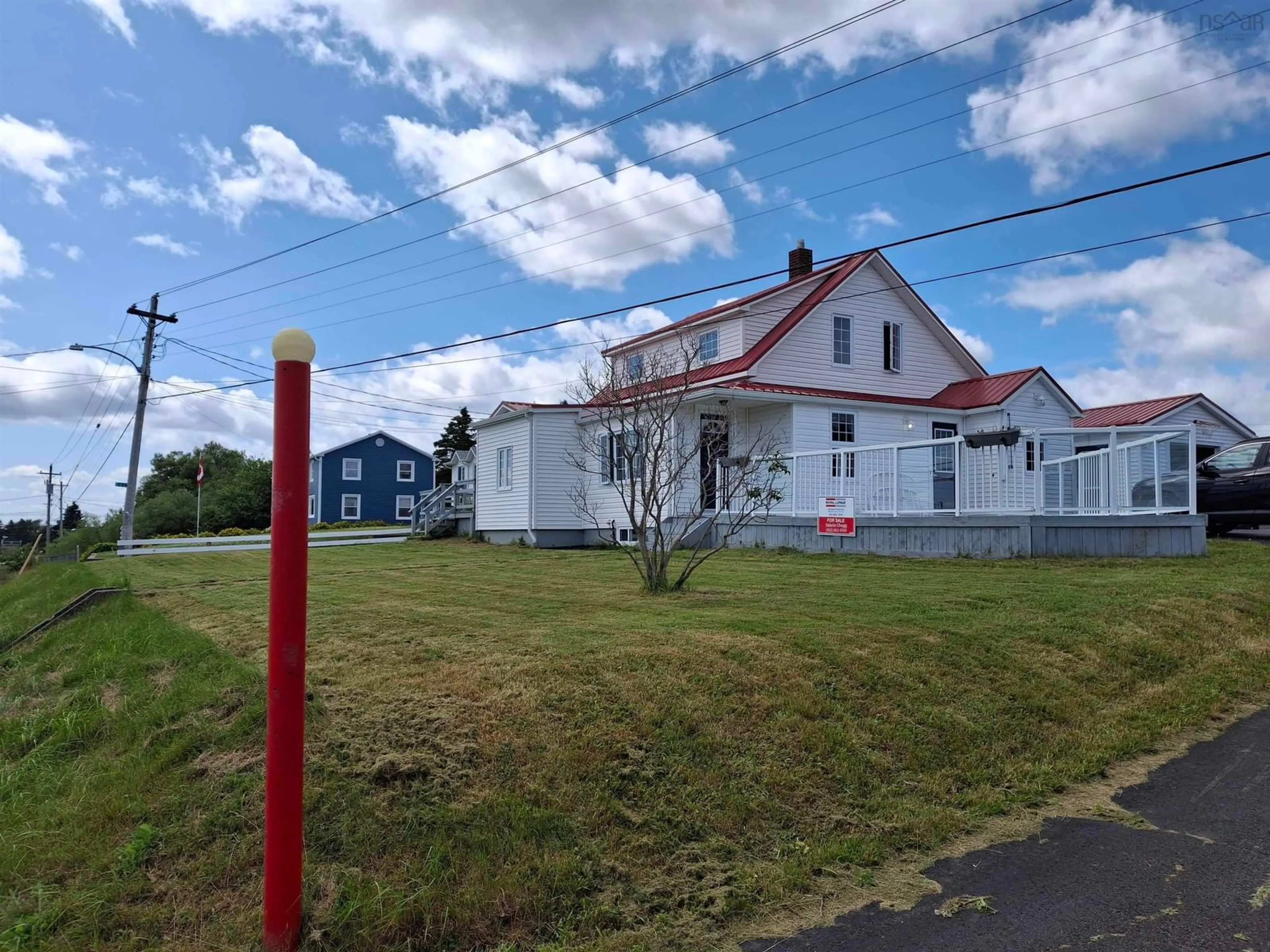 A pic from outside/outdoor area/front of a property/back of a property/a pic from drone, building for 2633 Highway 206, Arichat Nova Scotia B0E 1A0