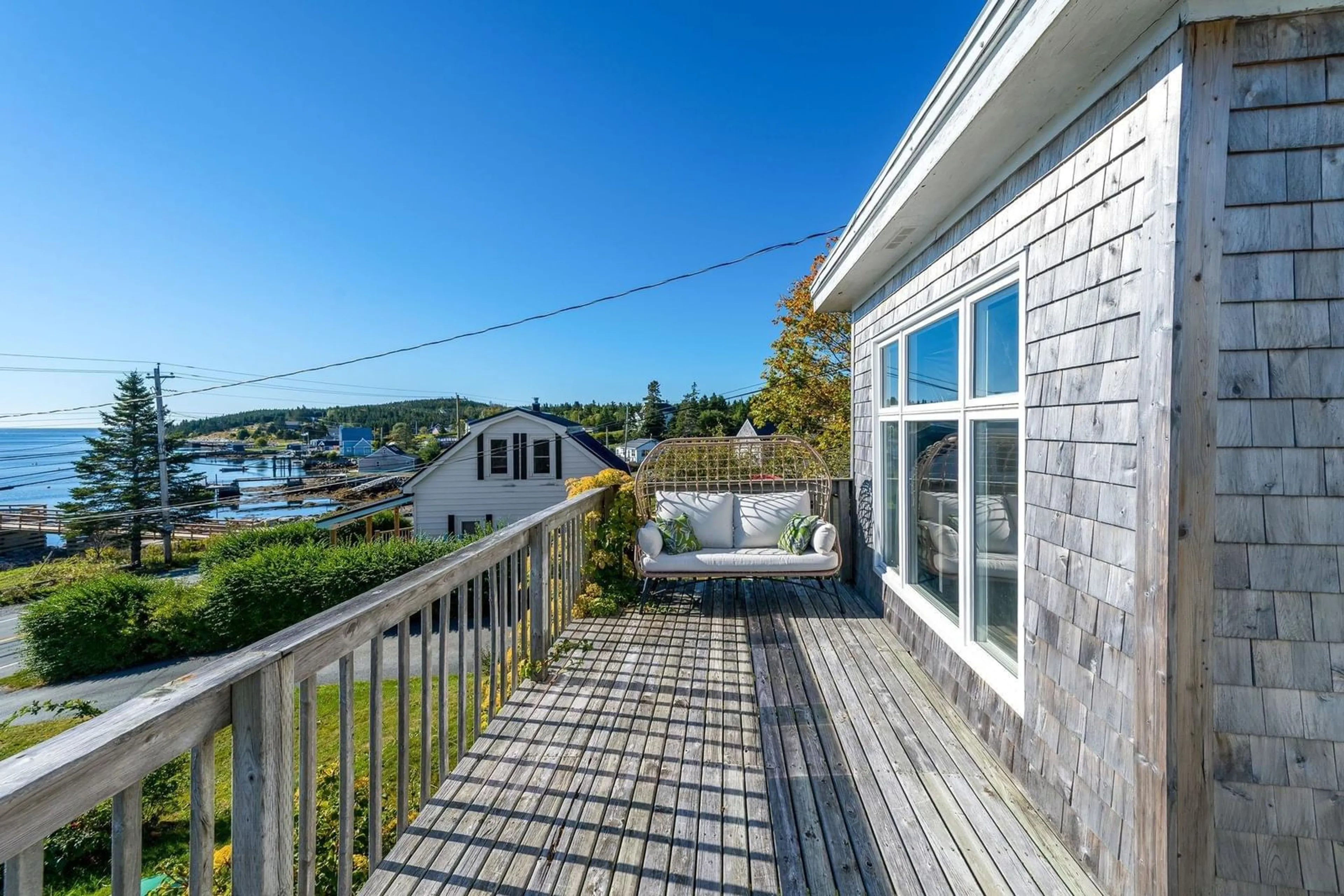 Patio, water/lake/river/ocean view for 1127 Ketch Harbour Rd, Ketch Harbour Nova Scotia B3V 1K7