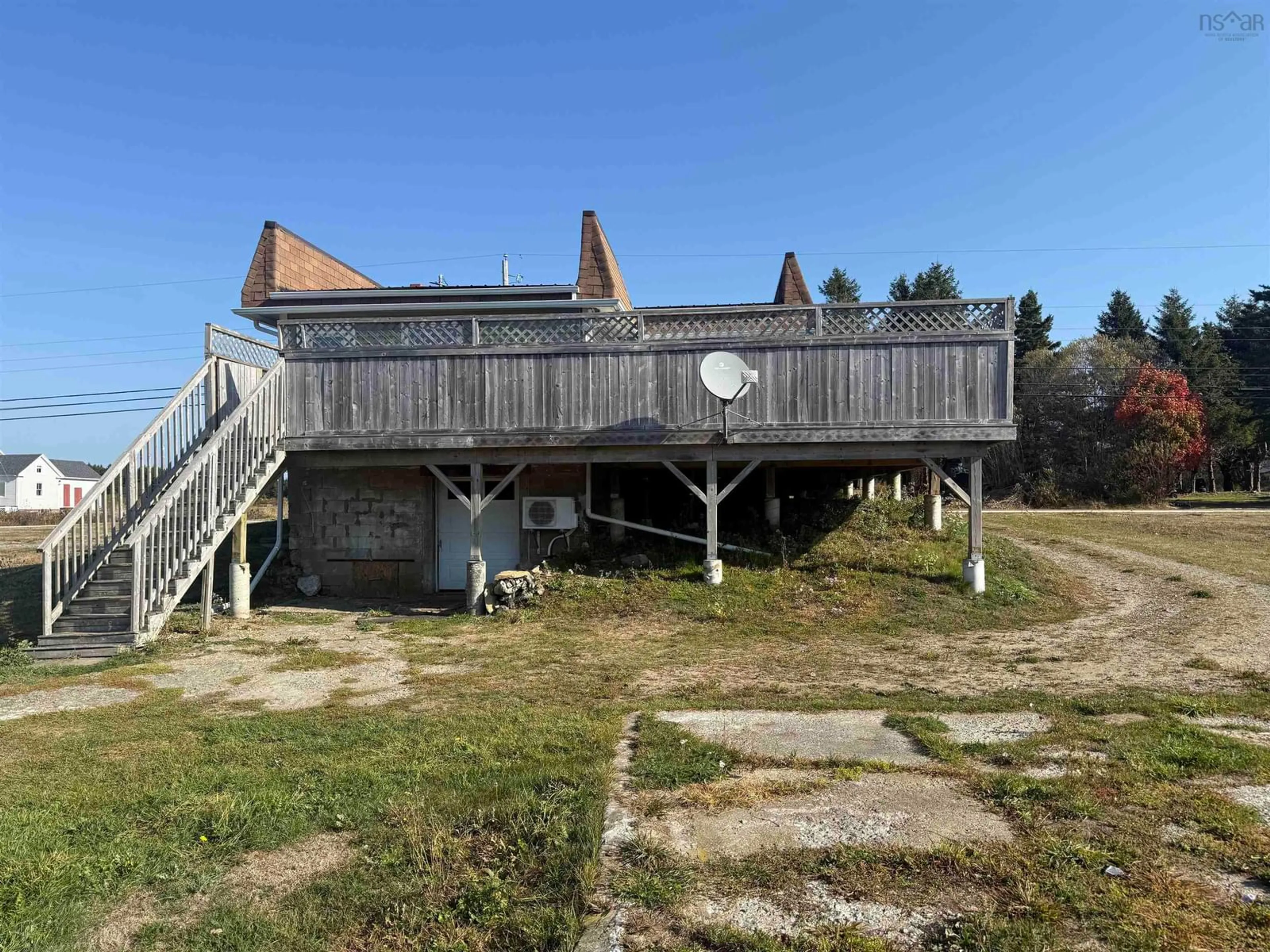 A pic from outside/outdoor area/front of a property/back of a property/a pic from drone, building for 538 Little Brook Rd, Little Brook Nova Scotia B0W 1Z0