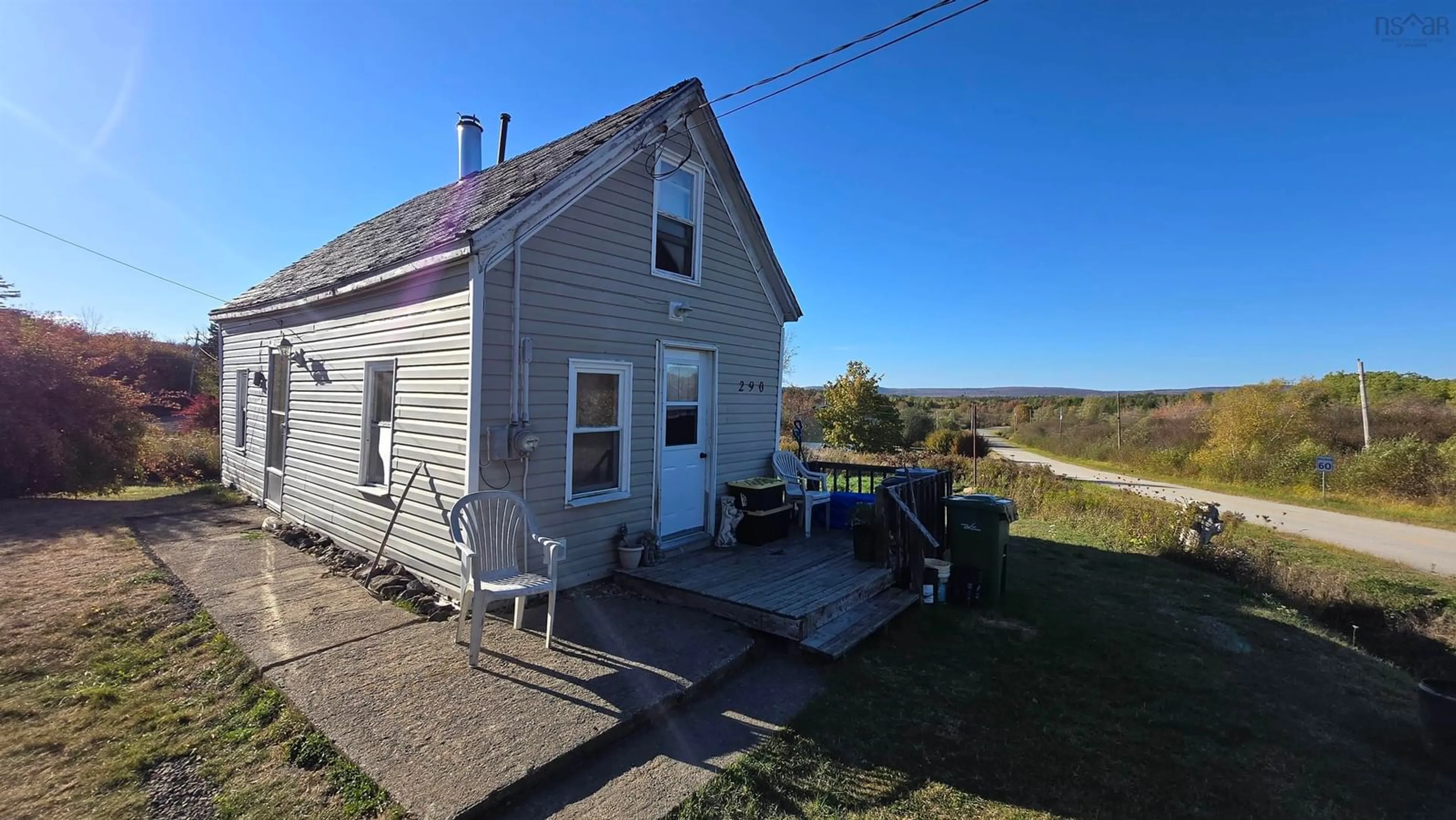 A pic from outside/outdoor area/front of a property/back of a property/a pic from drone, unknown for 290 Jordantown Cross Rd, Jordantown Nova Scotia B0V 1A0