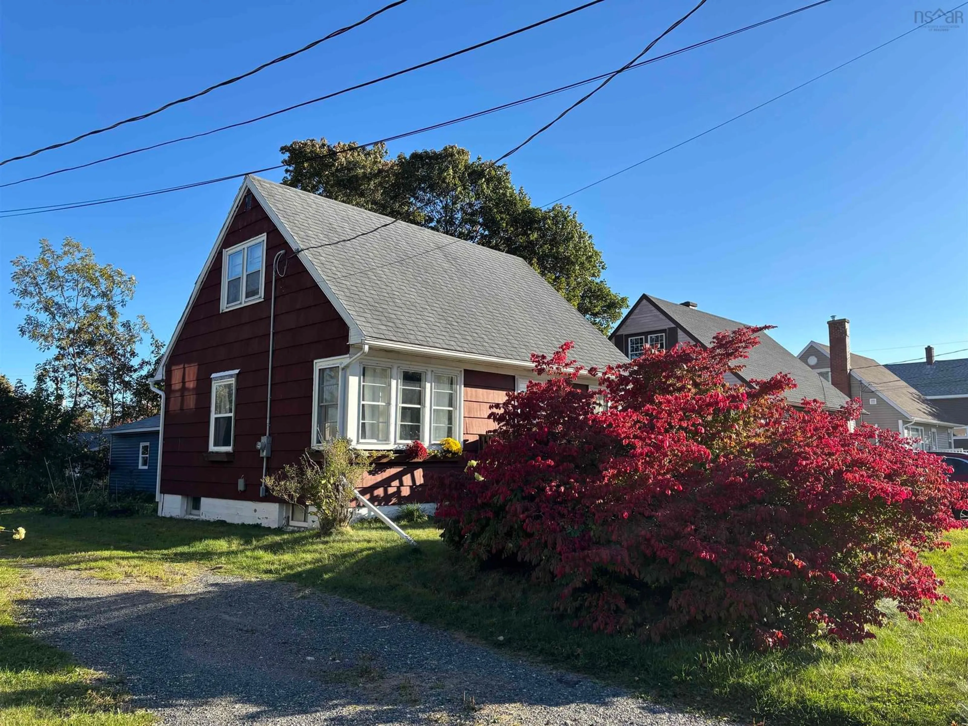 A pic from outside/outdoor area/front of a property/back of a property/a pic from drone, street for 16 Hinesdale Drive, Sydney Nova Scotia B1P 4K6