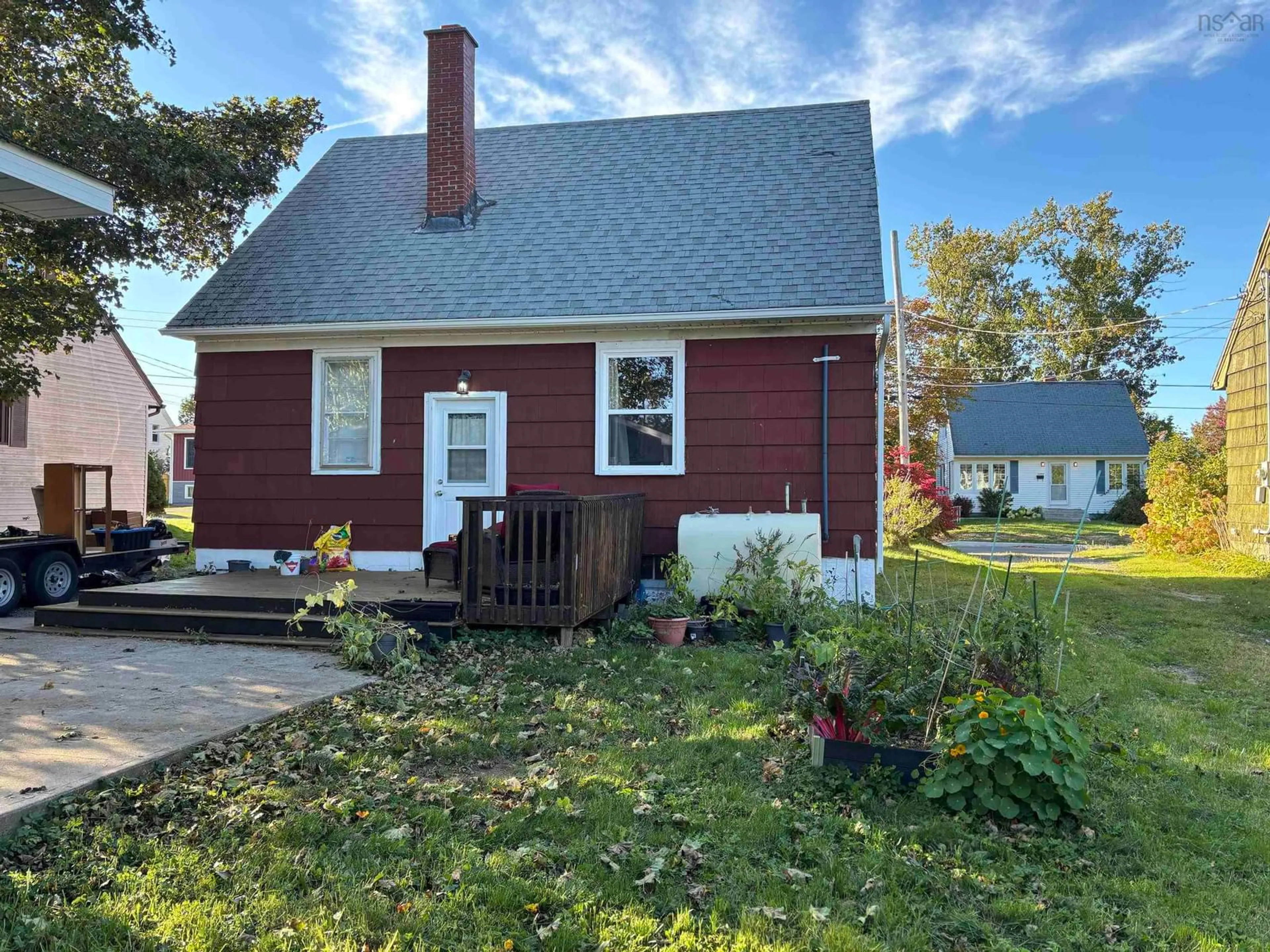 Home with vinyl exterior material, street for 16 Hinesdale Drive, Sydney Nova Scotia B1P 4K6