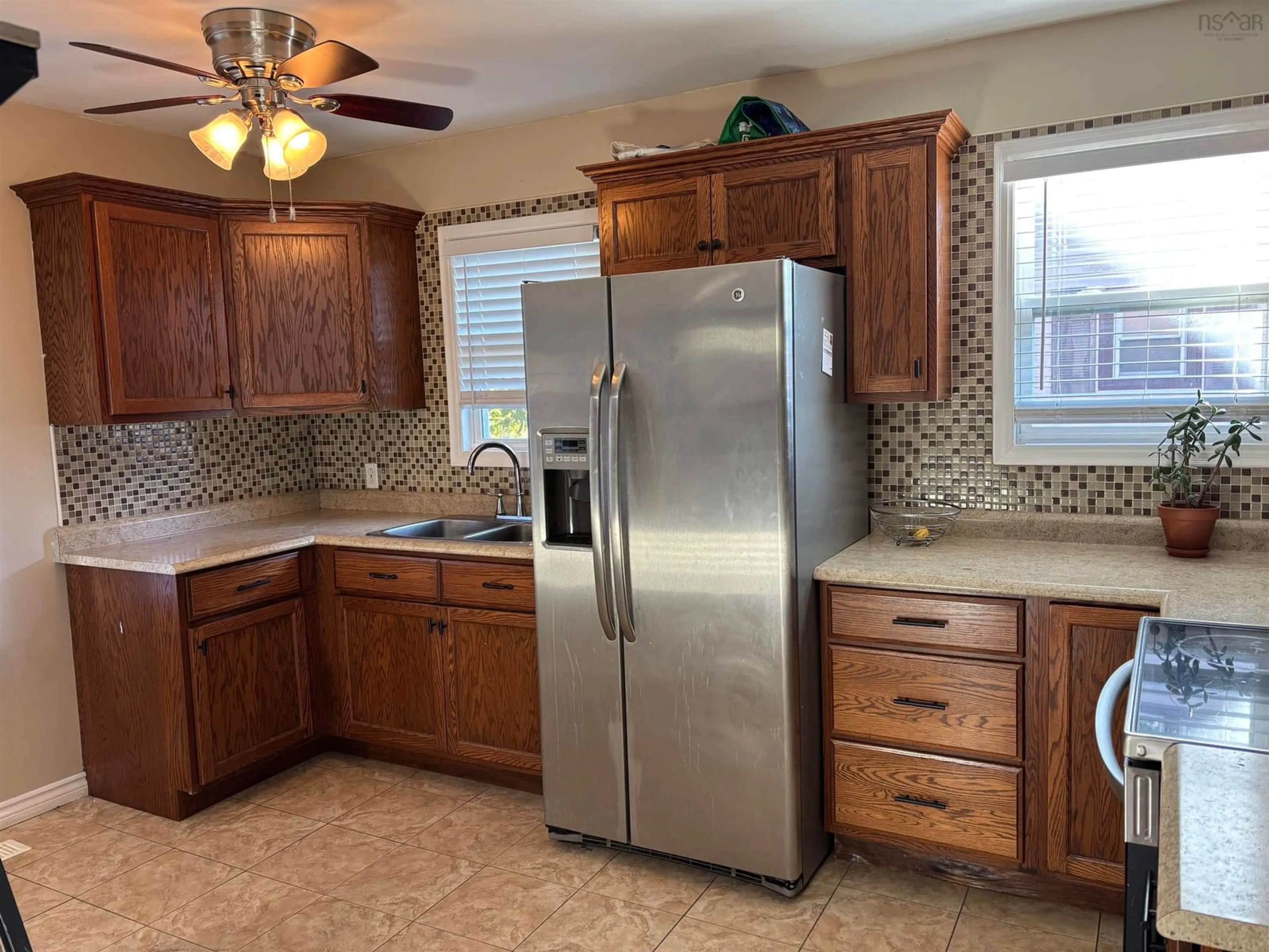 Standard kitchen, ceramic/tile floor for 16 Hinesdale Drive, Sydney Nova Scotia B1P 4K6