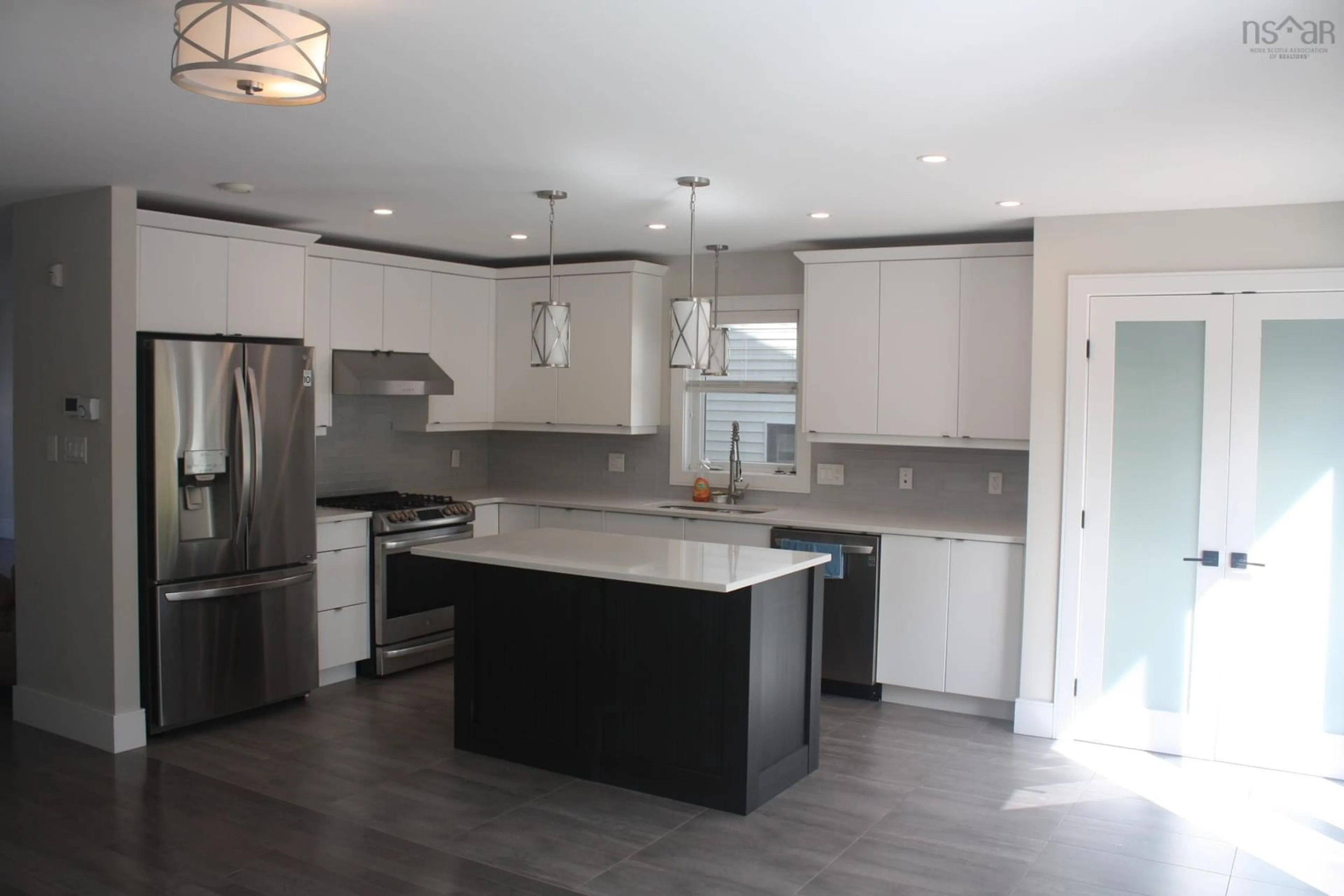Open concept kitchen, ceramic/tile floor for 276 Fleetview Dr, Halifax Nova Scotia B3M 0L8