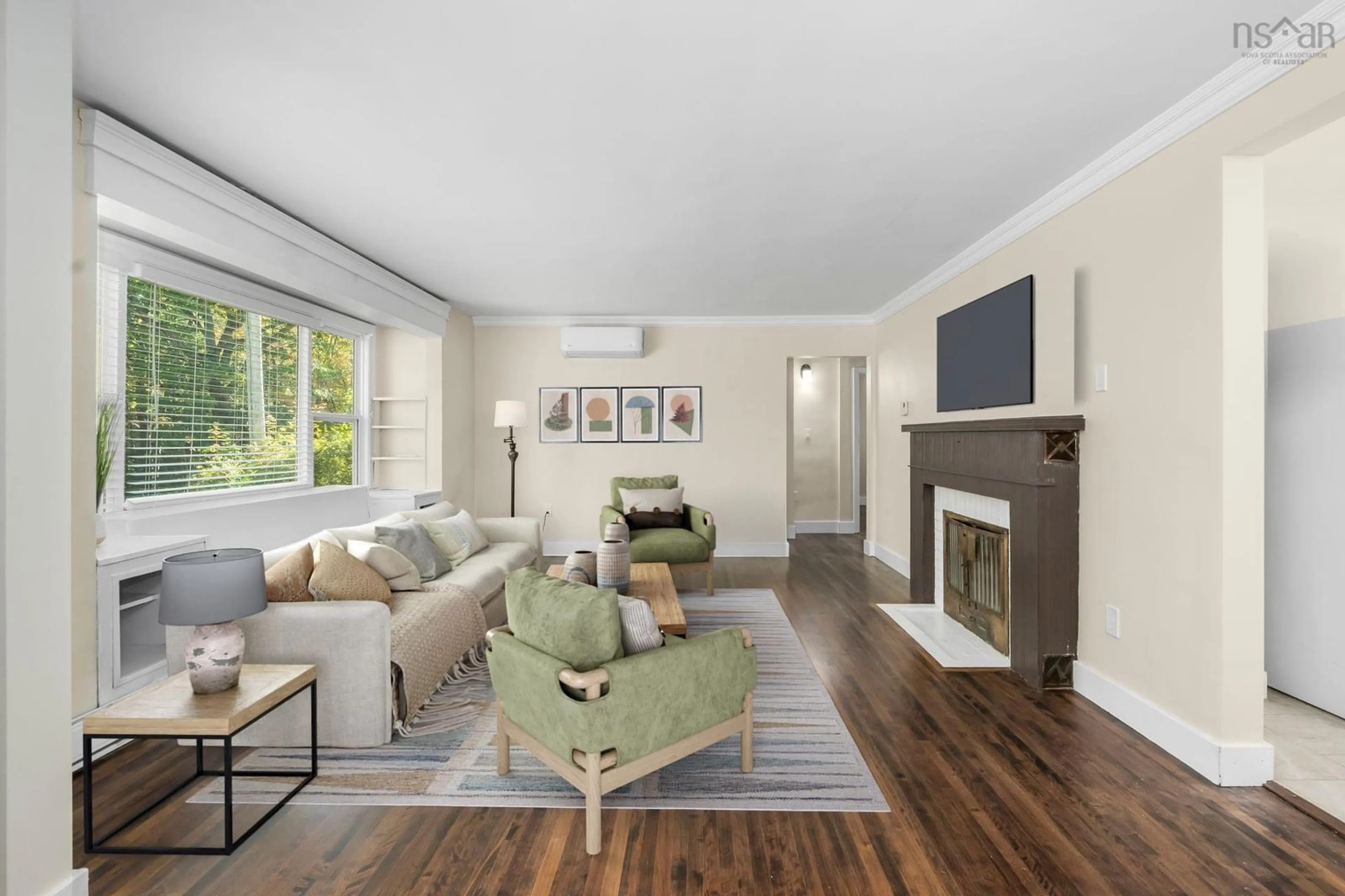 Living room with furniture, unknown for 29 Kent Ave, Halifax Nova Scotia B3M 2G2