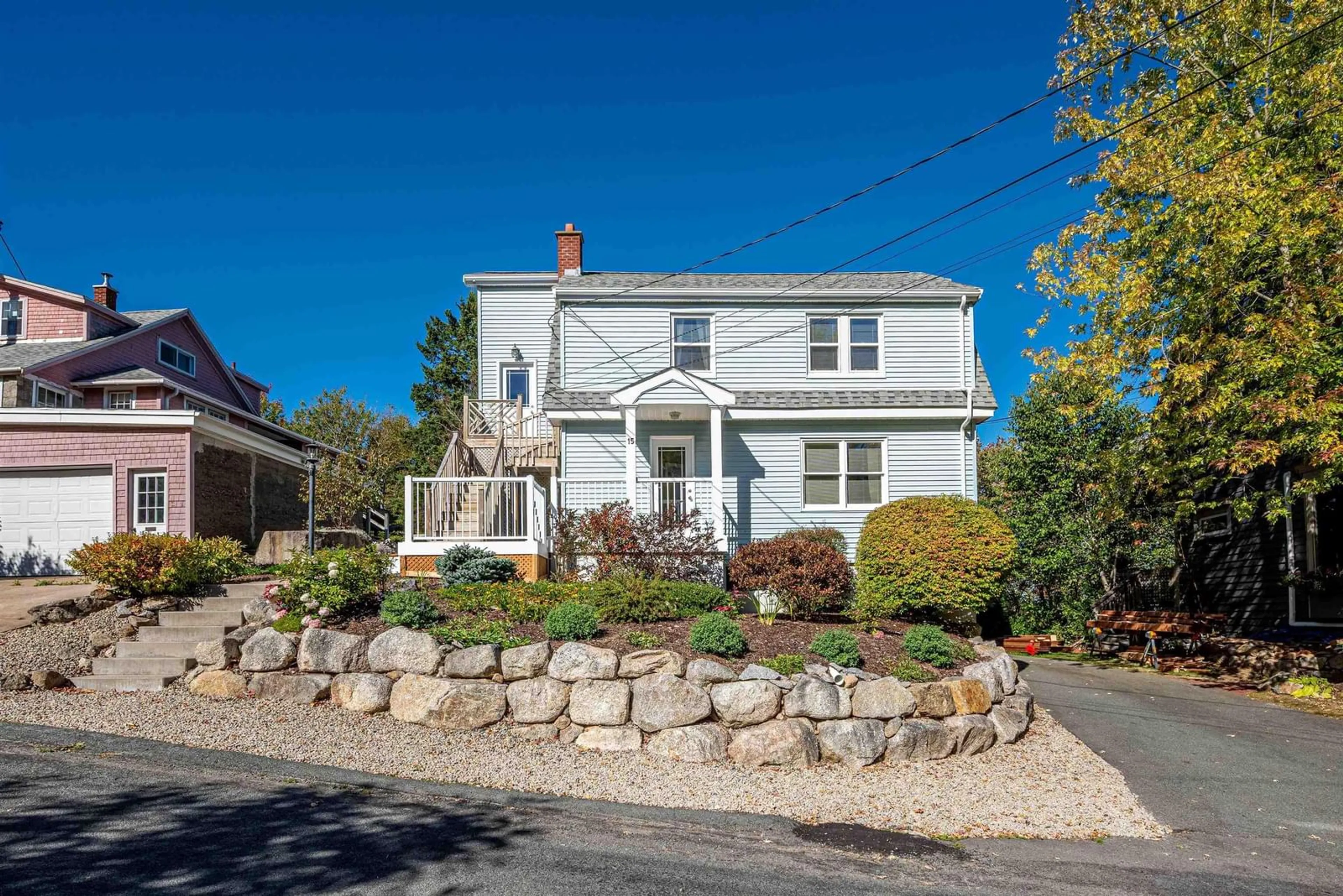 Home with vinyl exterior material, street for 15 Idlewylde Rd #1-2, Halifax Nova Scotia B3N 1B8