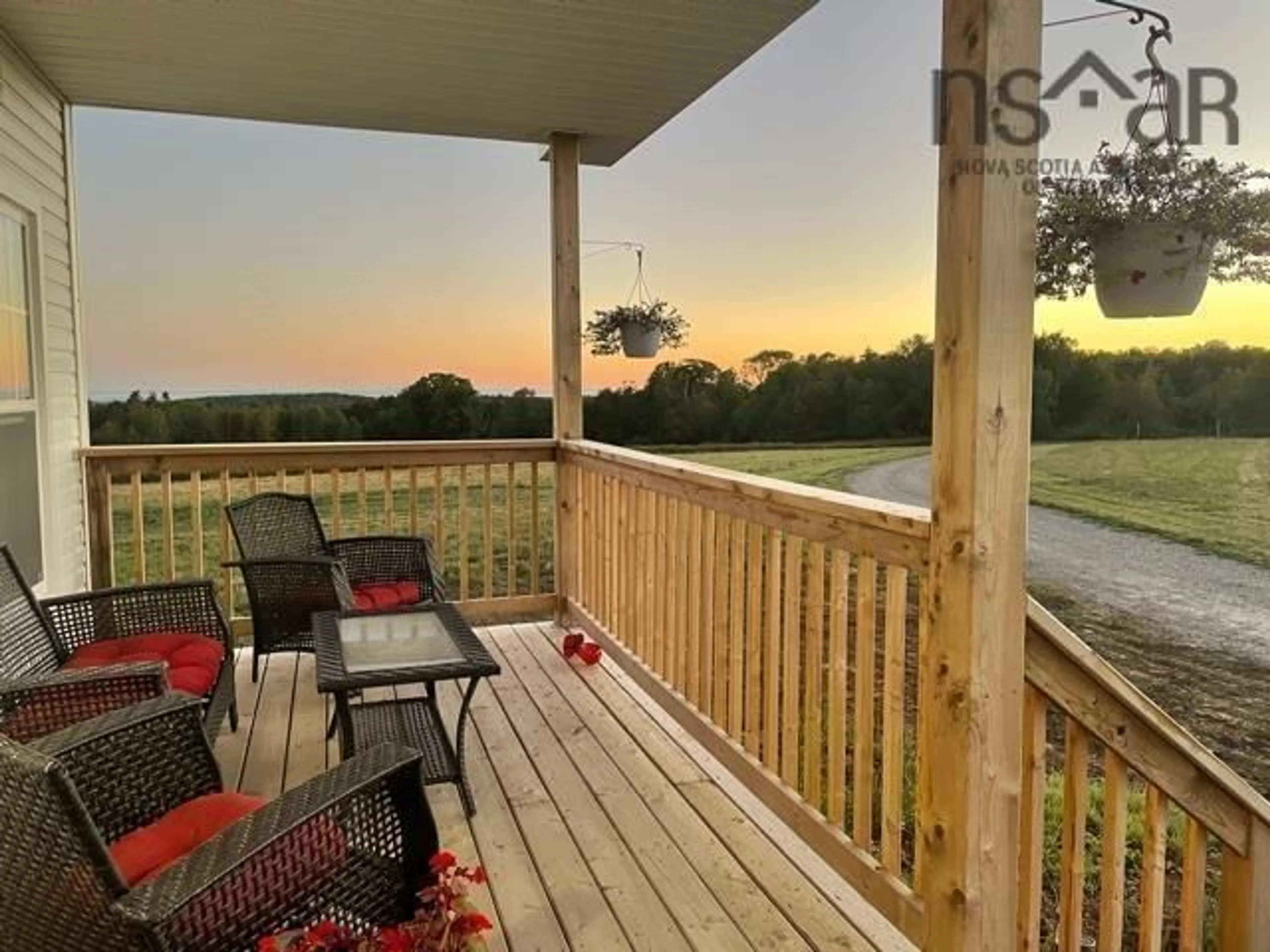 Patio, water/lake/river/ocean view for 663 Cross 3 Rd, Ashdale Nova Scotia B0N 1Z0