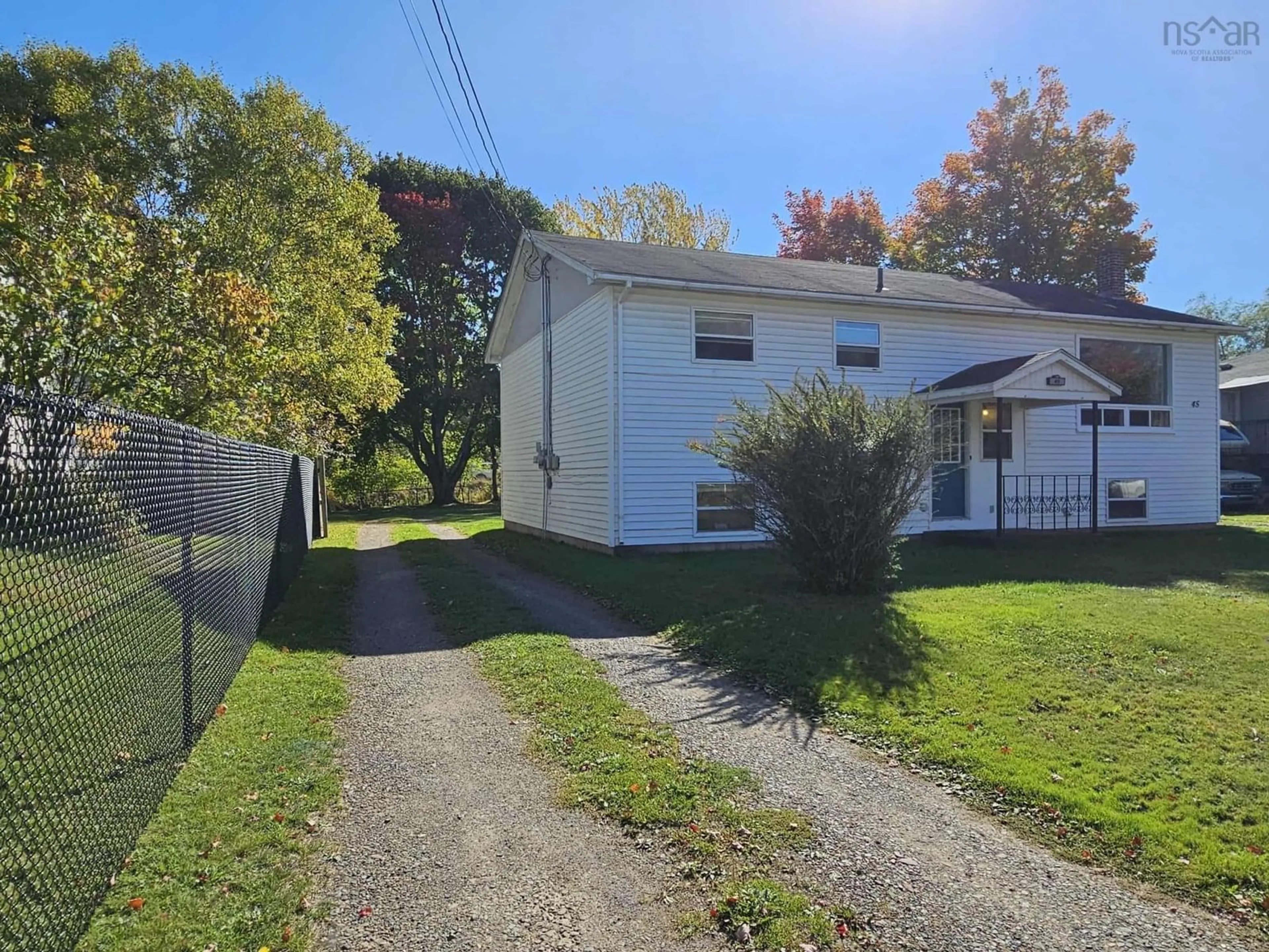 A pic from outside/outdoor area/front of a property/back of a property/a pic from drone, street for 45 Salter Ave, Truro Nova Scotia B2N 1A6