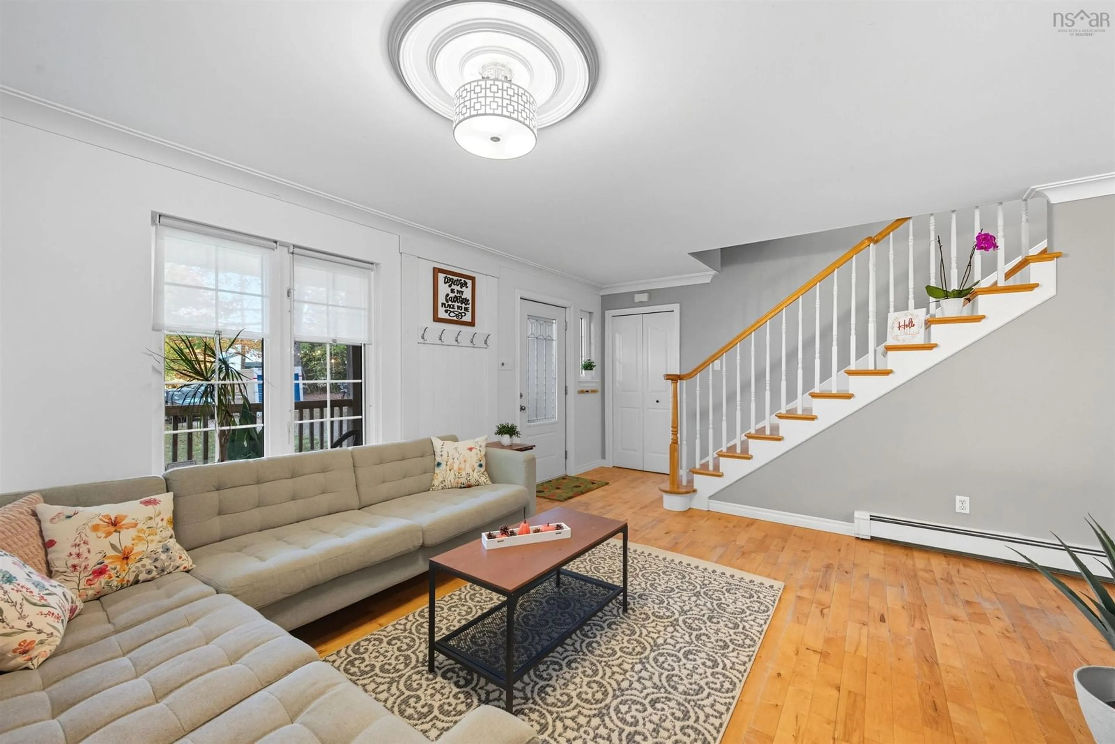 Living room with furniture, unknown for 26 Delaney Dr, Beaver Bank Nova Scotia B4G 1E4