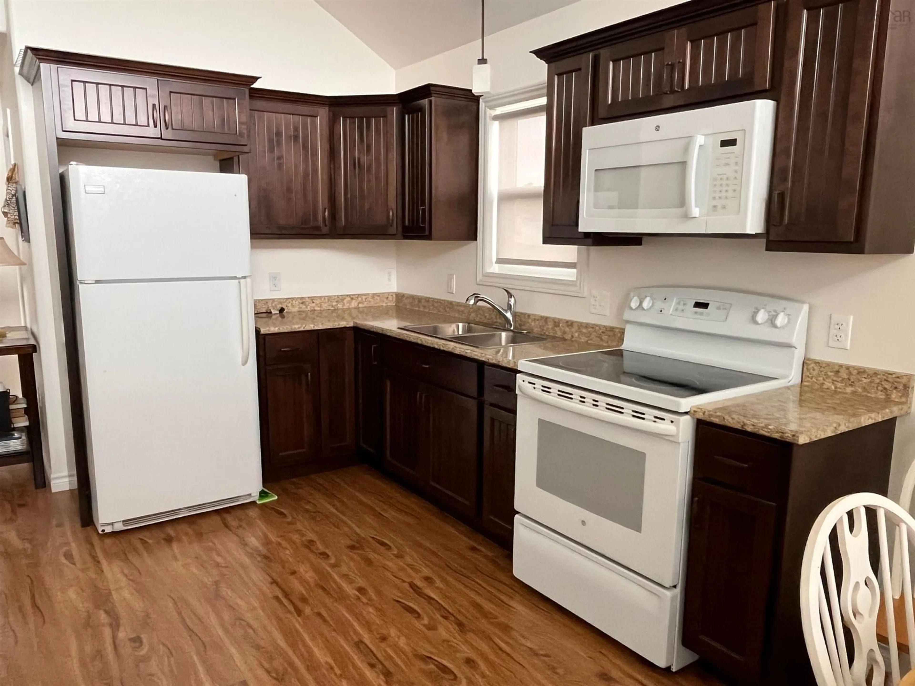 Standard kitchen, wood/laminate floor for 39 Heron Dr, Caribou River Nova Scotia B0K 1H0