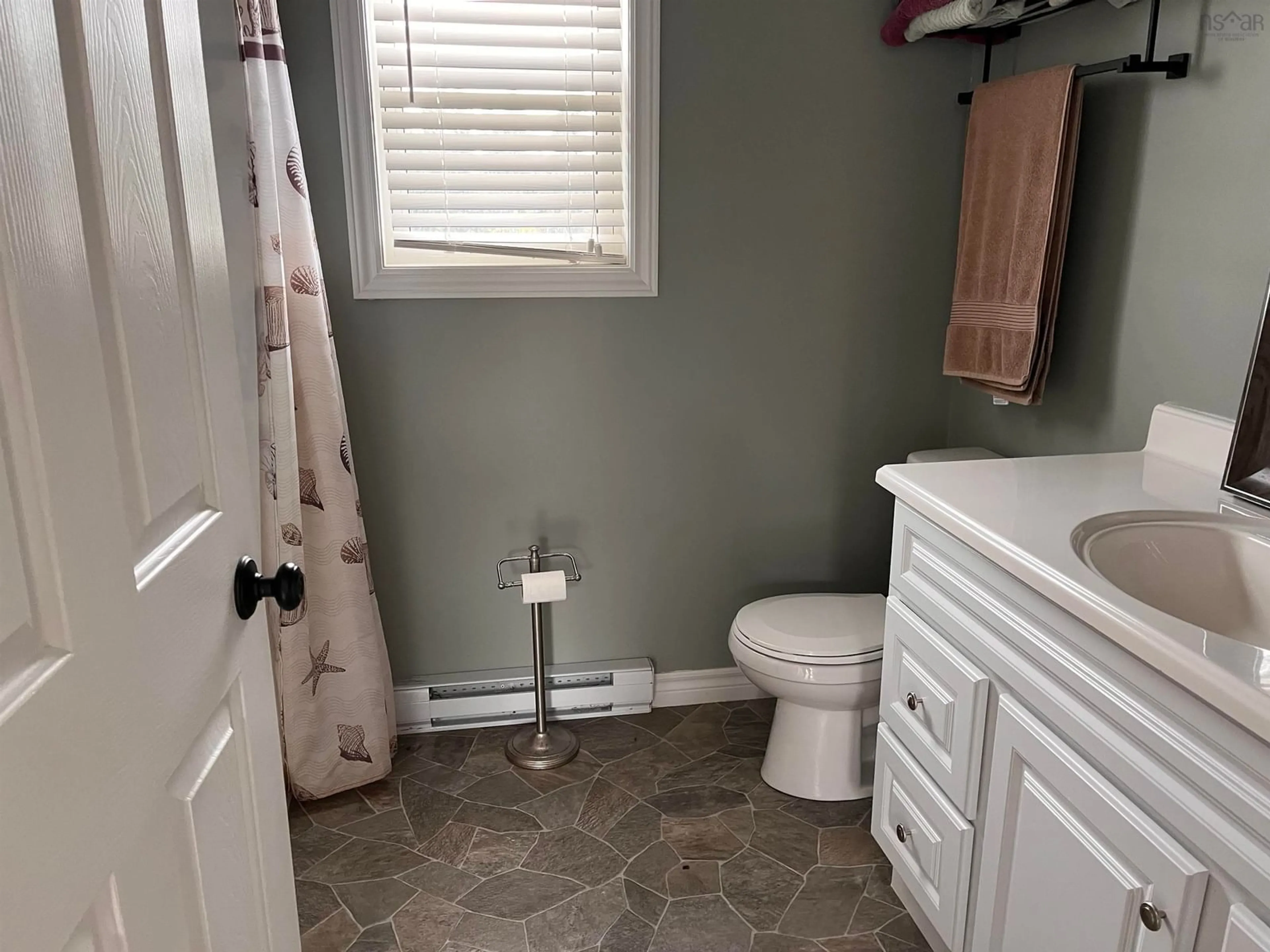 Standard bathroom, ceramic/tile floor for 39 Heron Dr, Caribou River Nova Scotia B0K 1H0