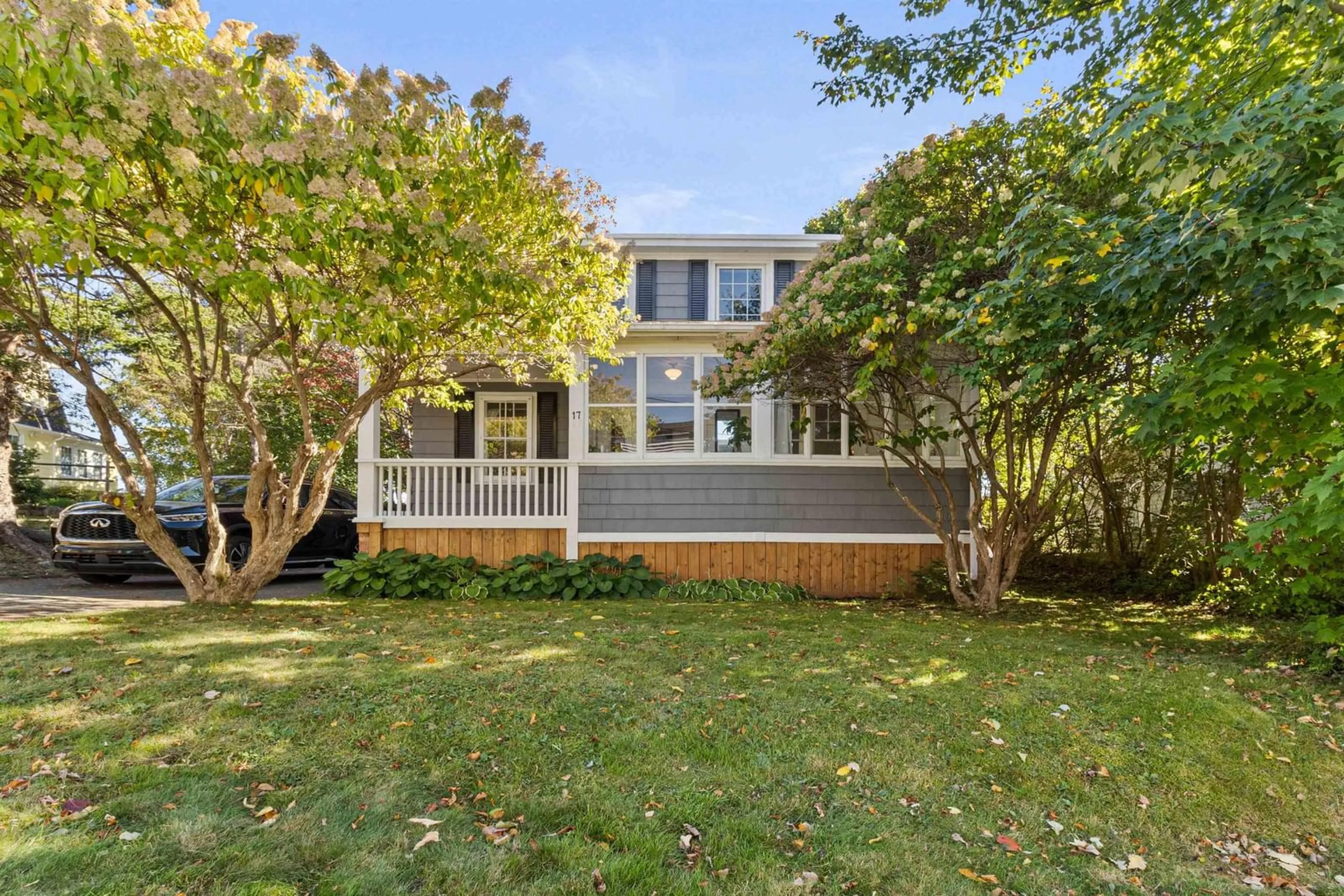 Home with vinyl exterior material, street for 17 Balcomes Dr, Halifax Nova Scotia B3N 1H9