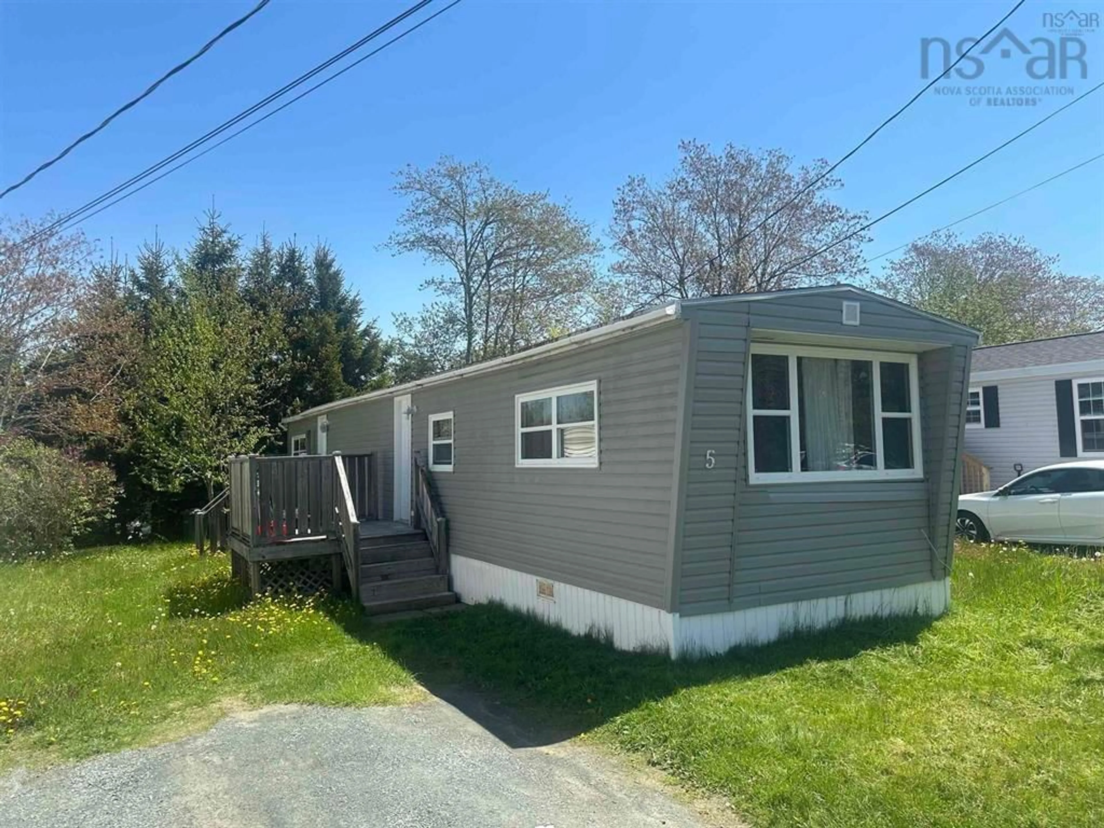 Home with vinyl exterior material, street for 5 Dopey Lane, Lake Echo Nova Scotia B3E 1B8