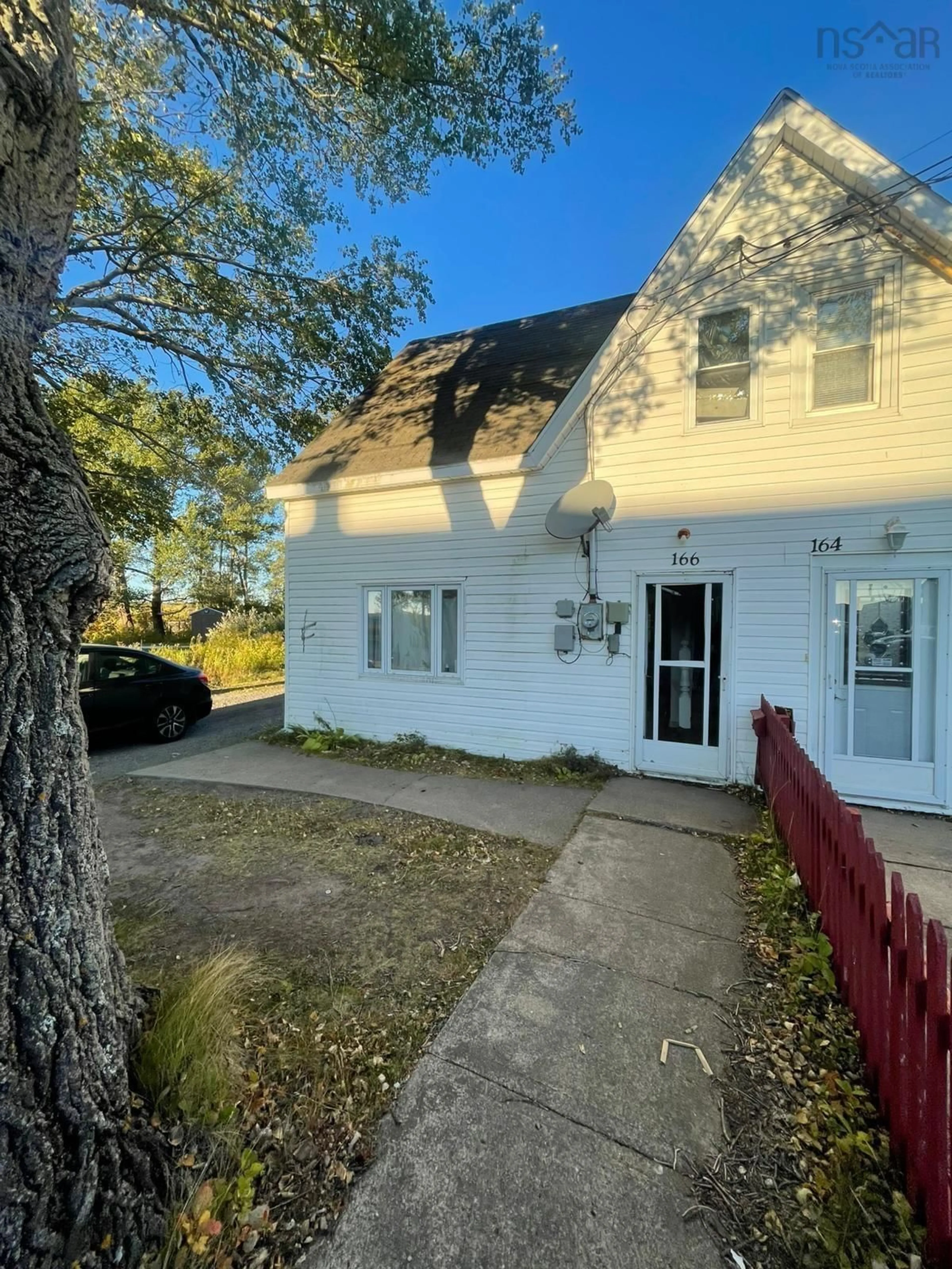 A pic from outside/outdoor area/front of a property/back of a property/a pic from drone, street for 166 Victoria Rd, Sydney Nova Scotia B1P 2V6