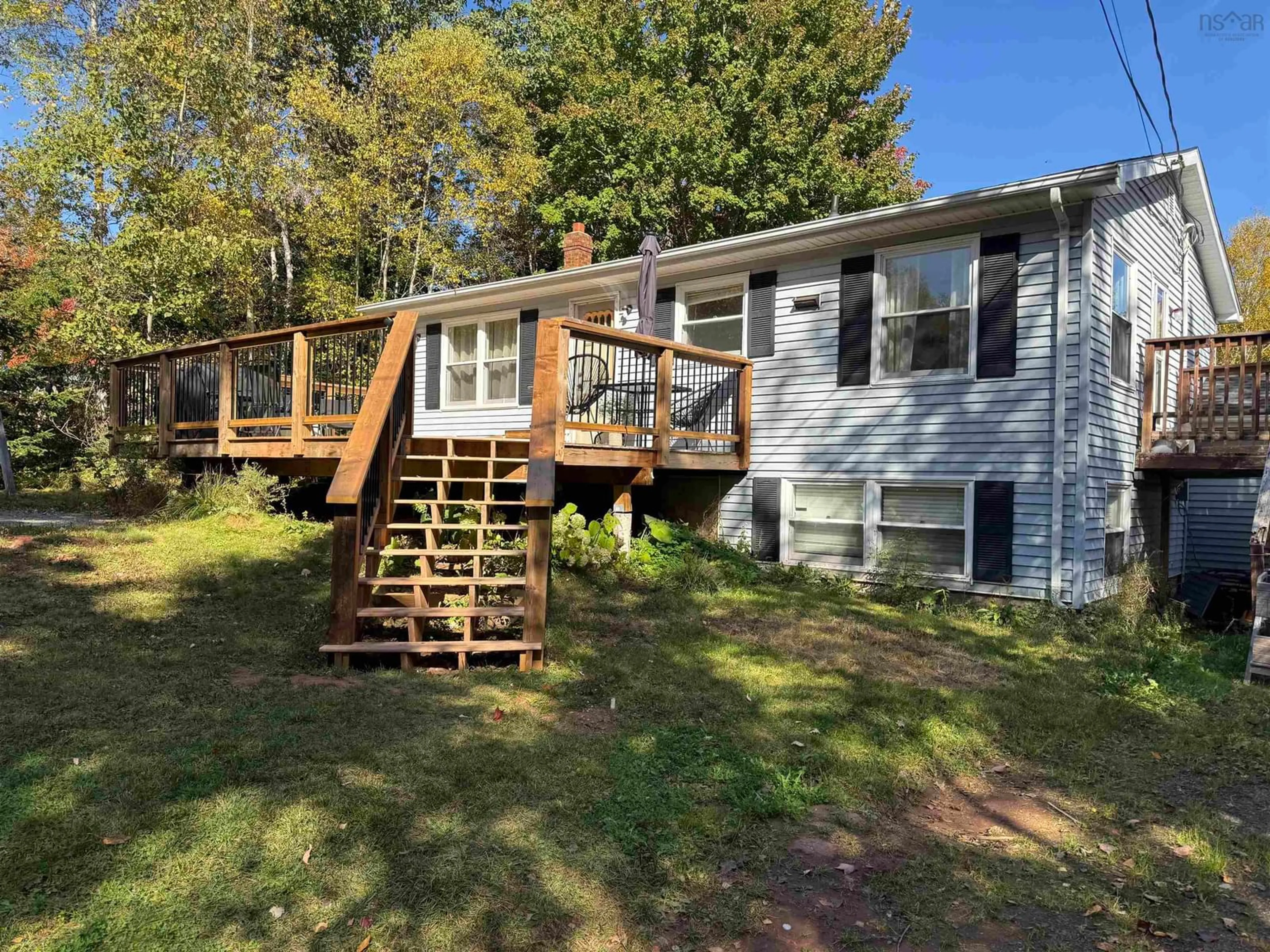 A pic from outside/outdoor area/front of a property/back of a property/a pic from drone, unknown for 74 Peppard Dr, Onslow Mountain Nova Scotia B6L 6S8