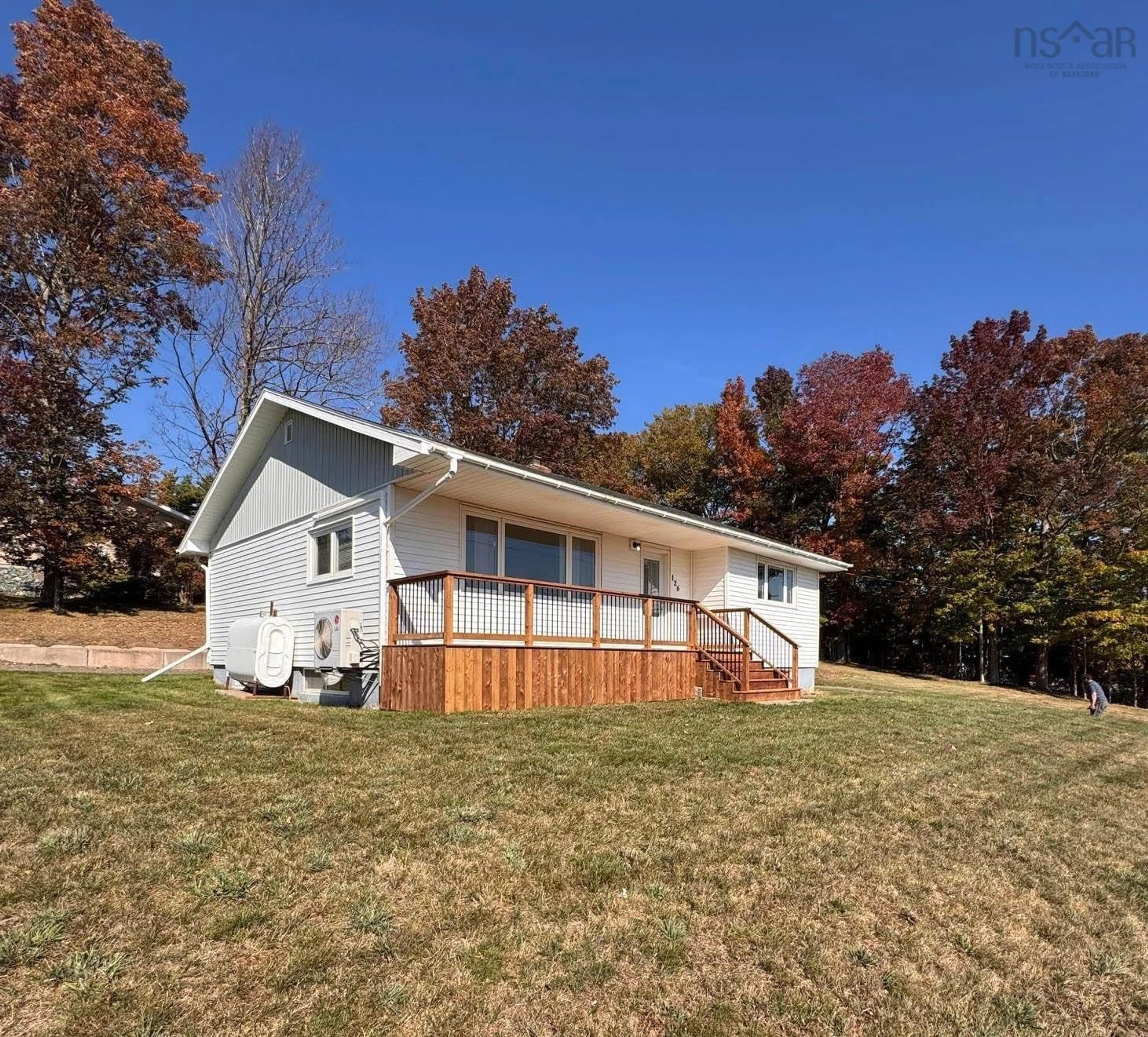 Home with vinyl exterior material, water/lake/river/ocean view for 126 Haliburton Rd, Pictou Nova Scotia B2H 2A3