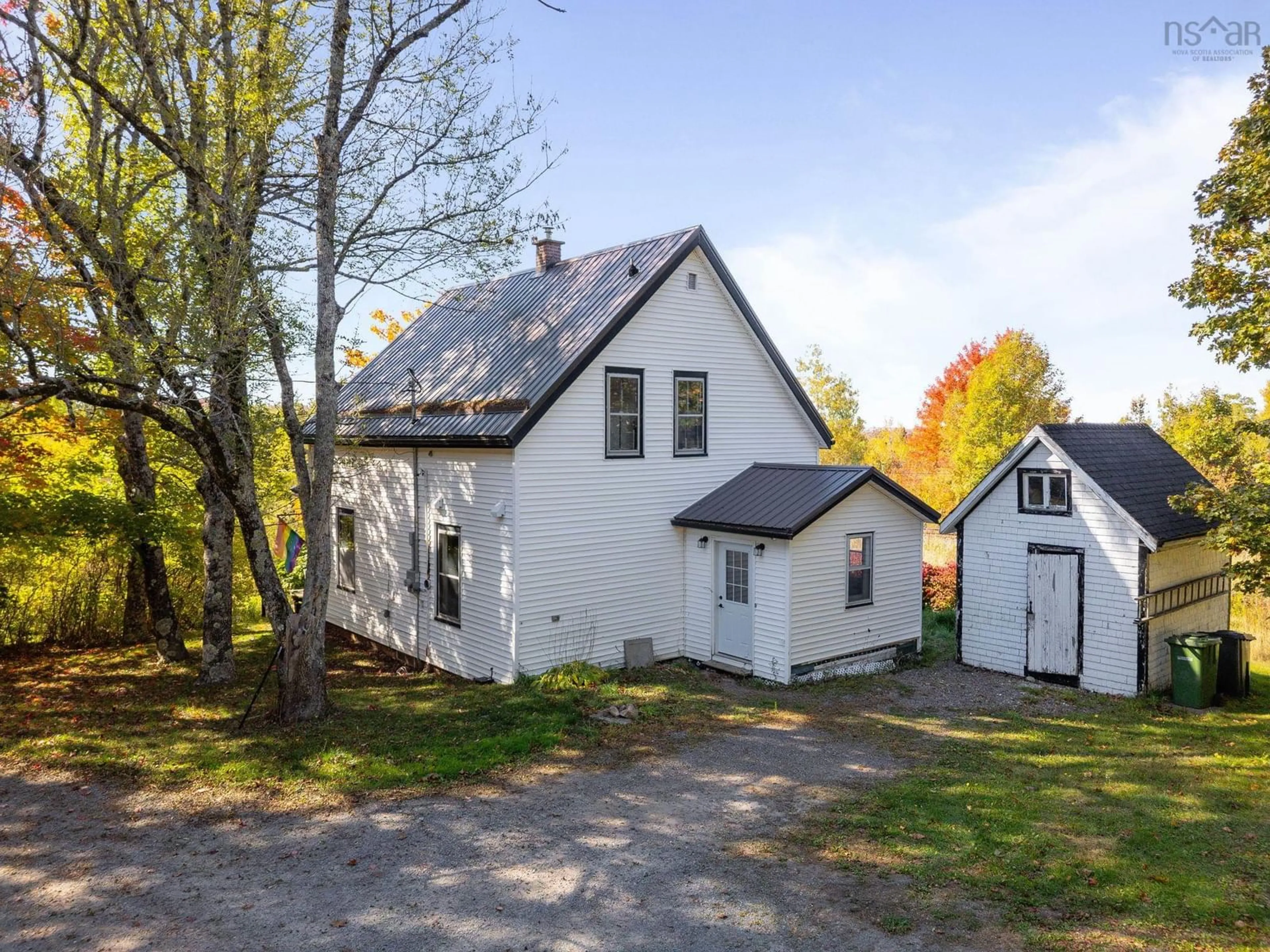 A pic from outside/outdoor area/front of a property/back of a property/a pic from drone, street for 19 Cavel Street, Stewiacke Nova Scotia B0N 2J0