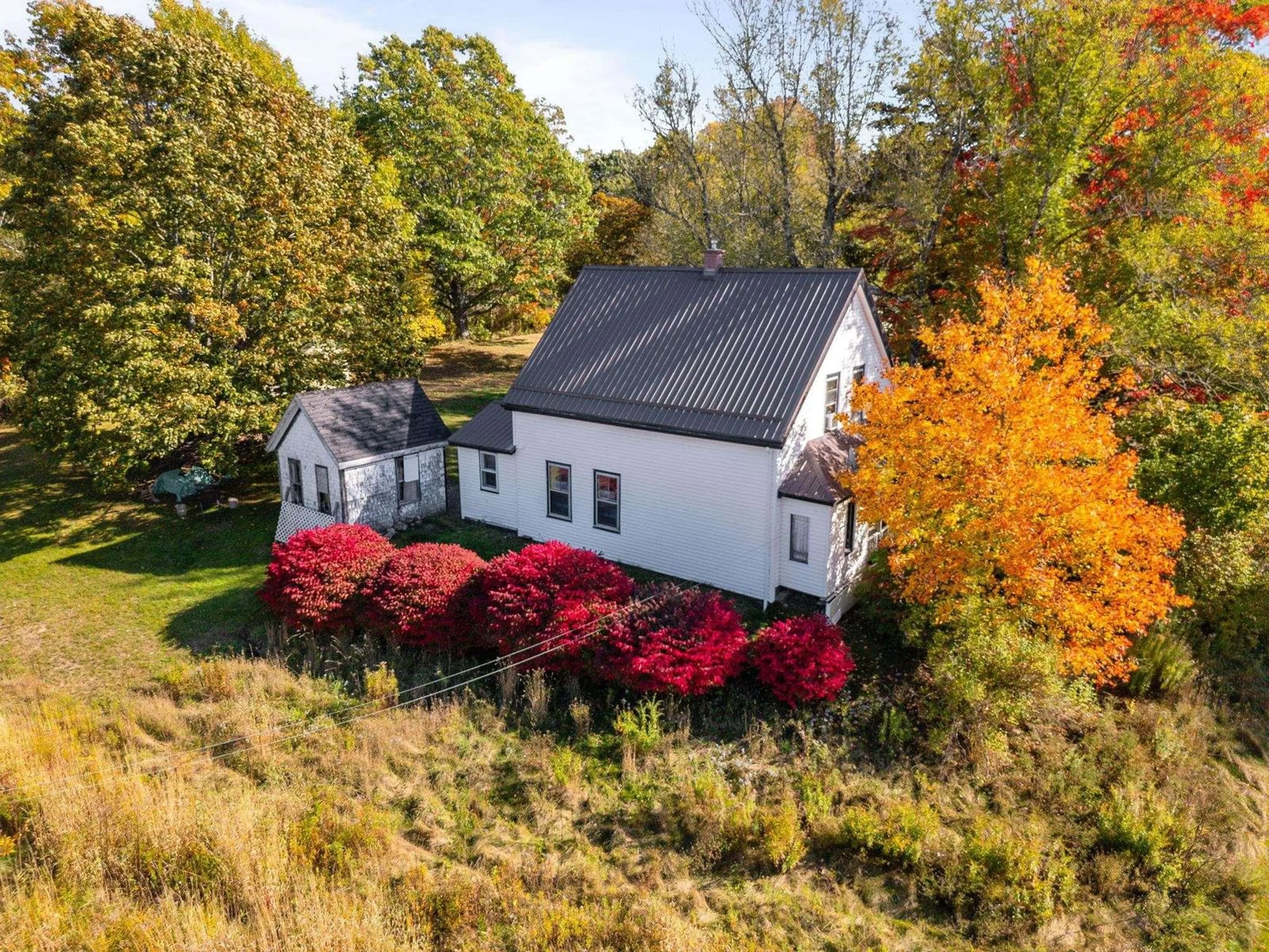 A pic from outside/outdoor area/front of a property/back of a property/a pic from drone, unknown for 19 Cavel Street, Stewiacke Nova Scotia B0N 2J0