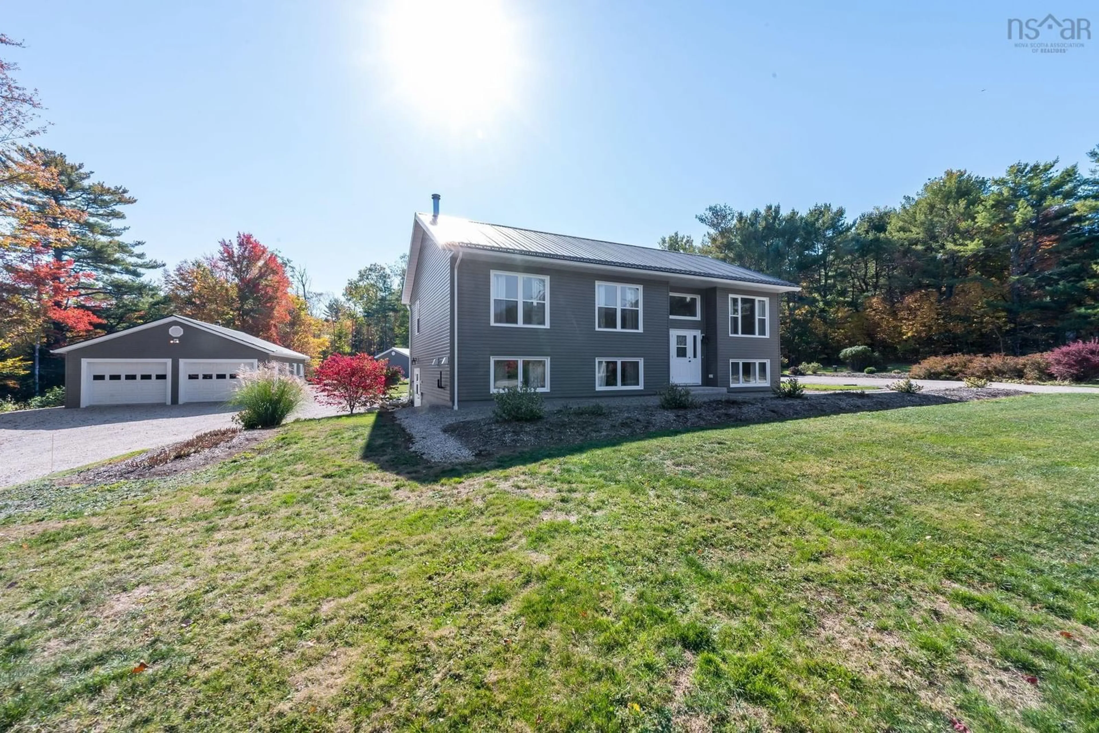 Home with vinyl exterior material, street for 1716 Barss Corner Rd, Scarsdale Nova Scotia B0R 1A0