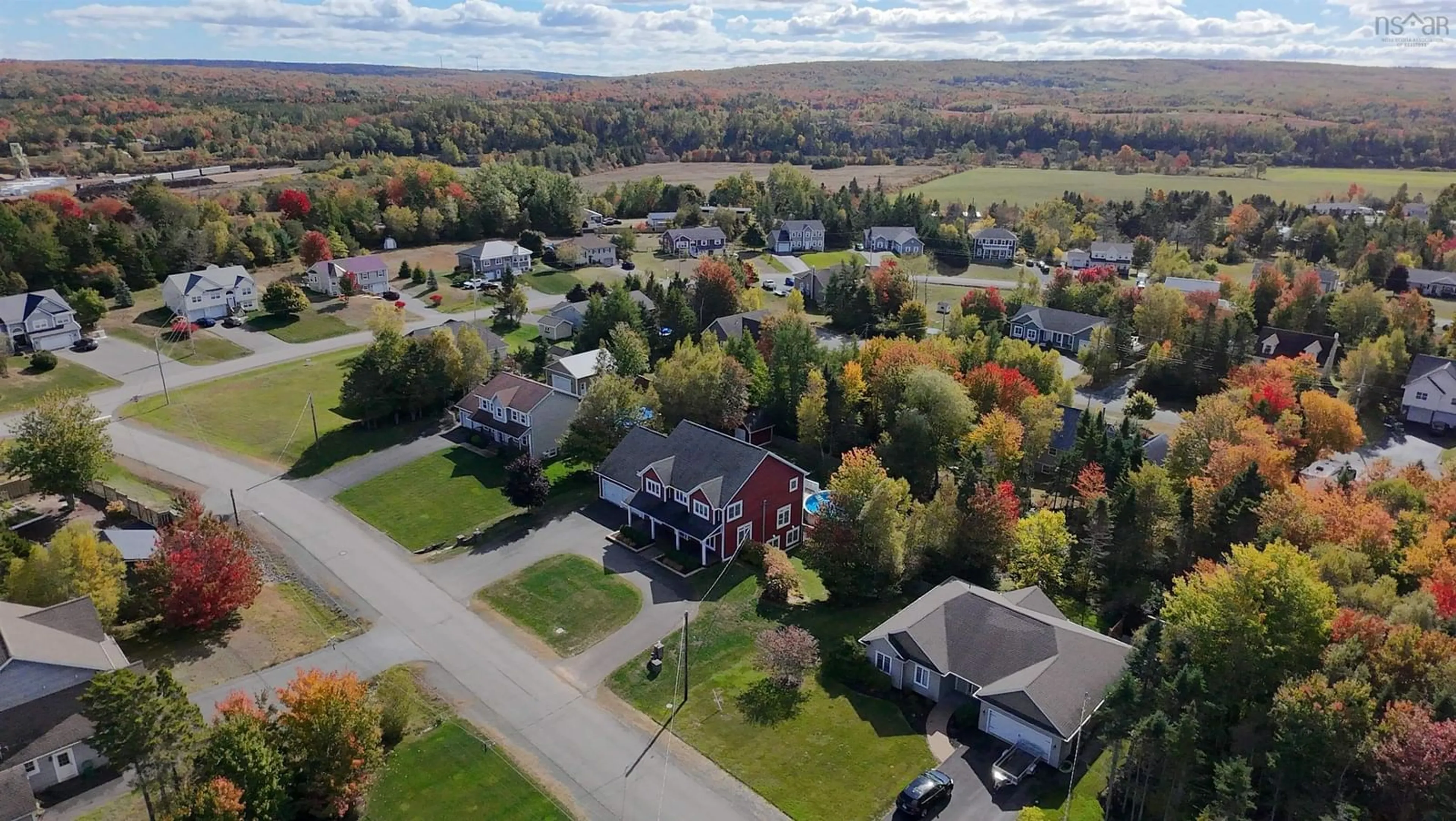 A pic from outside/outdoor area/front of a property/back of a property/a pic from drone, street for 26 Cambridge Dr, Valley Nova Scotia B6L 4P4