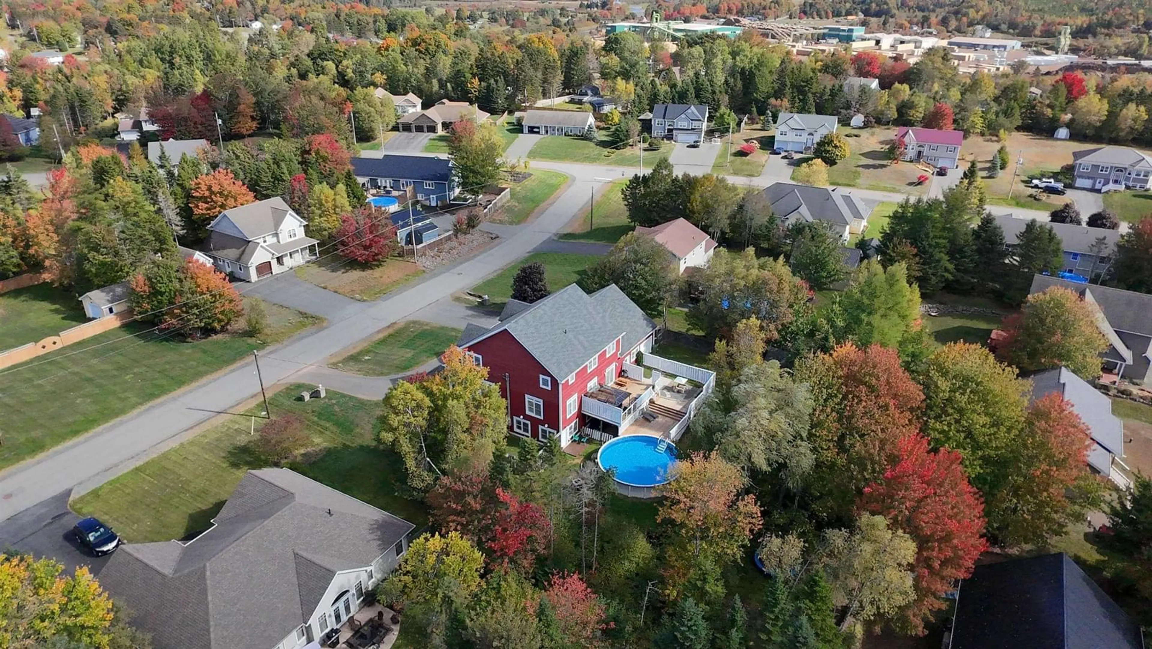 A pic from outside/outdoor area/front of a property/back of a property/a pic from drone, street for 26 Cambridge Dr, Valley Nova Scotia B6L 4P4