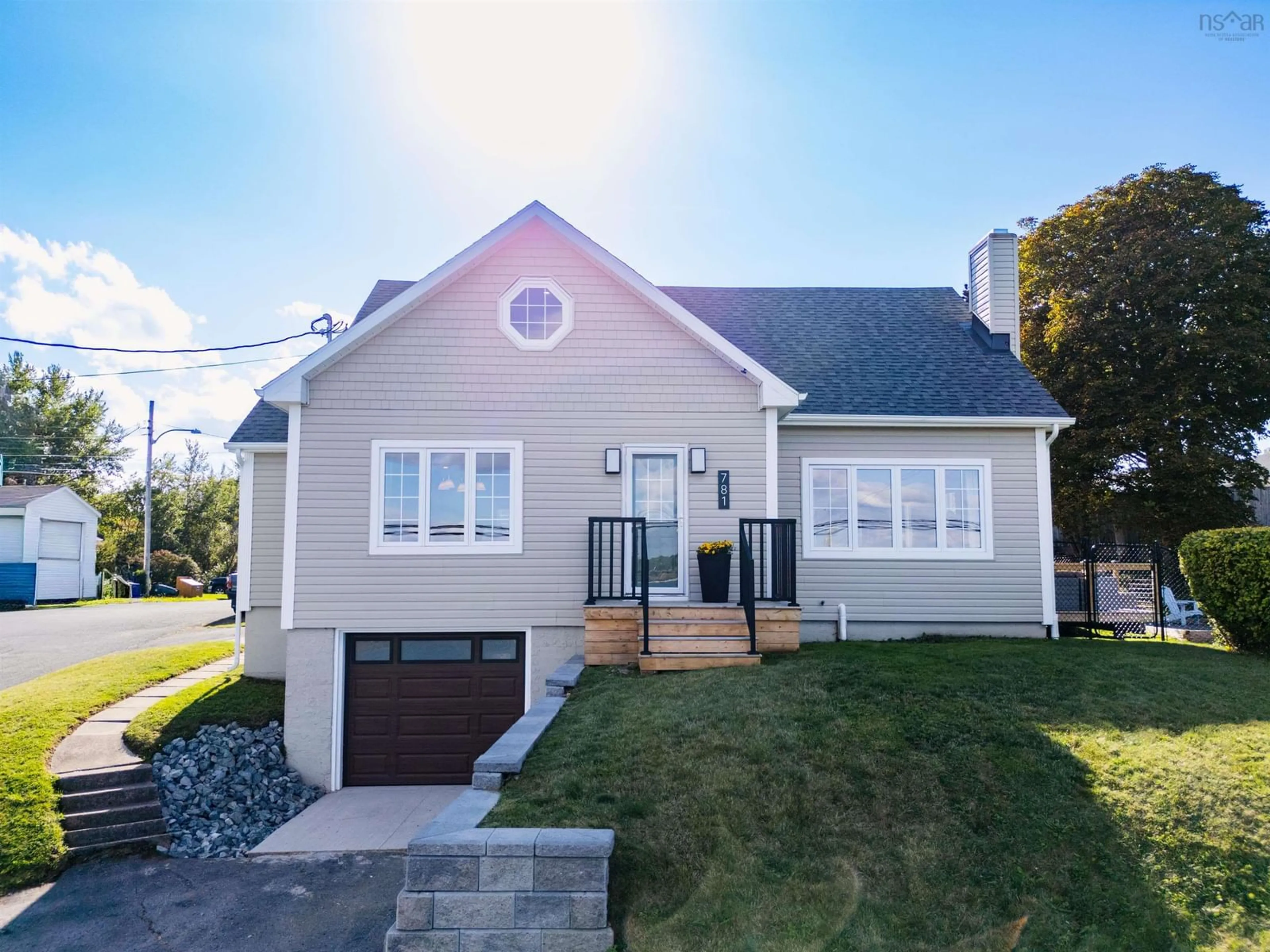 Home with vinyl exterior material, street for 781 Westmount Rd, Sydney Nova Scotia B1R 1B9