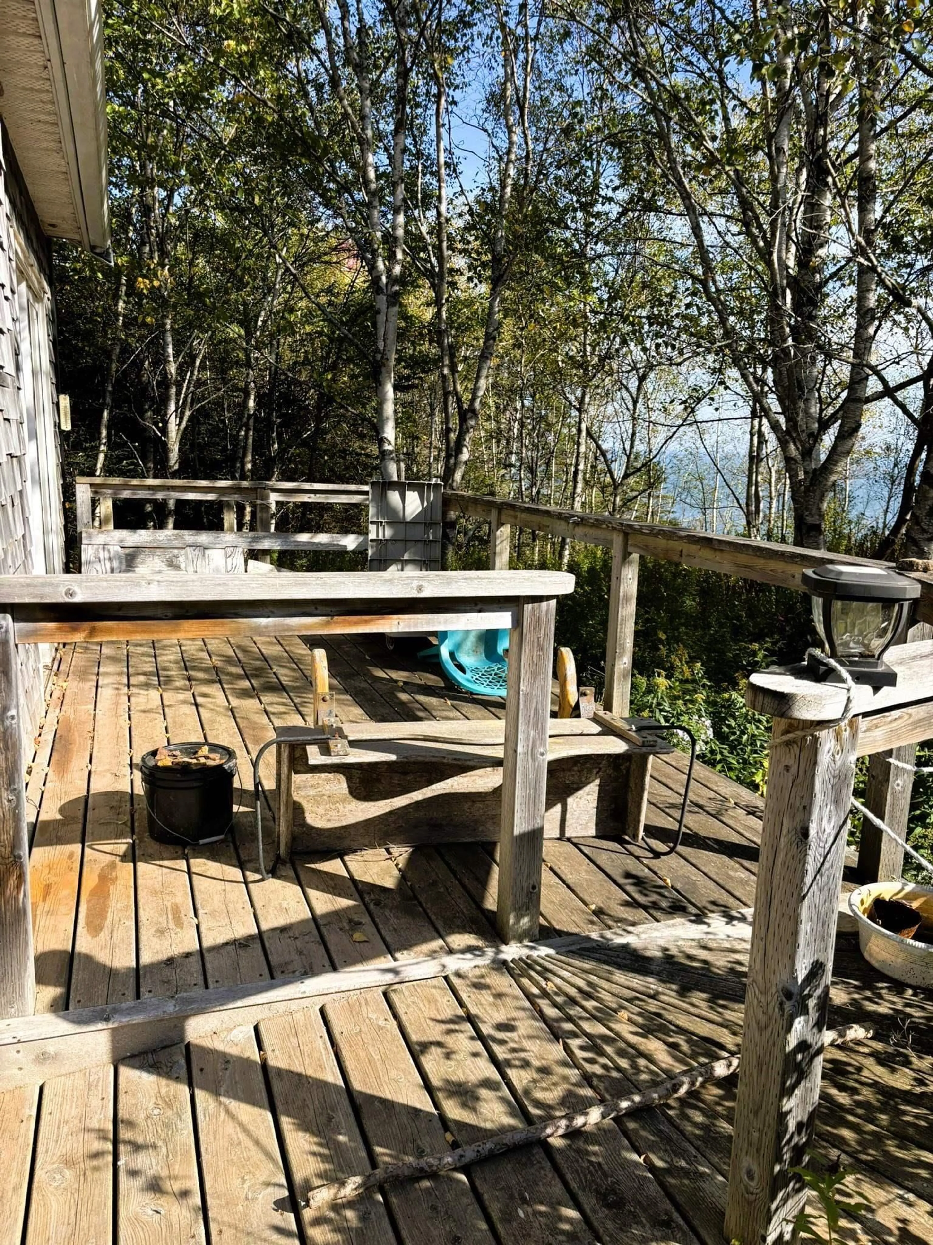 Patio, forest/trees view for 21-AX Two Island Rd, Parrsboro Nova Scotia B0M 1S0