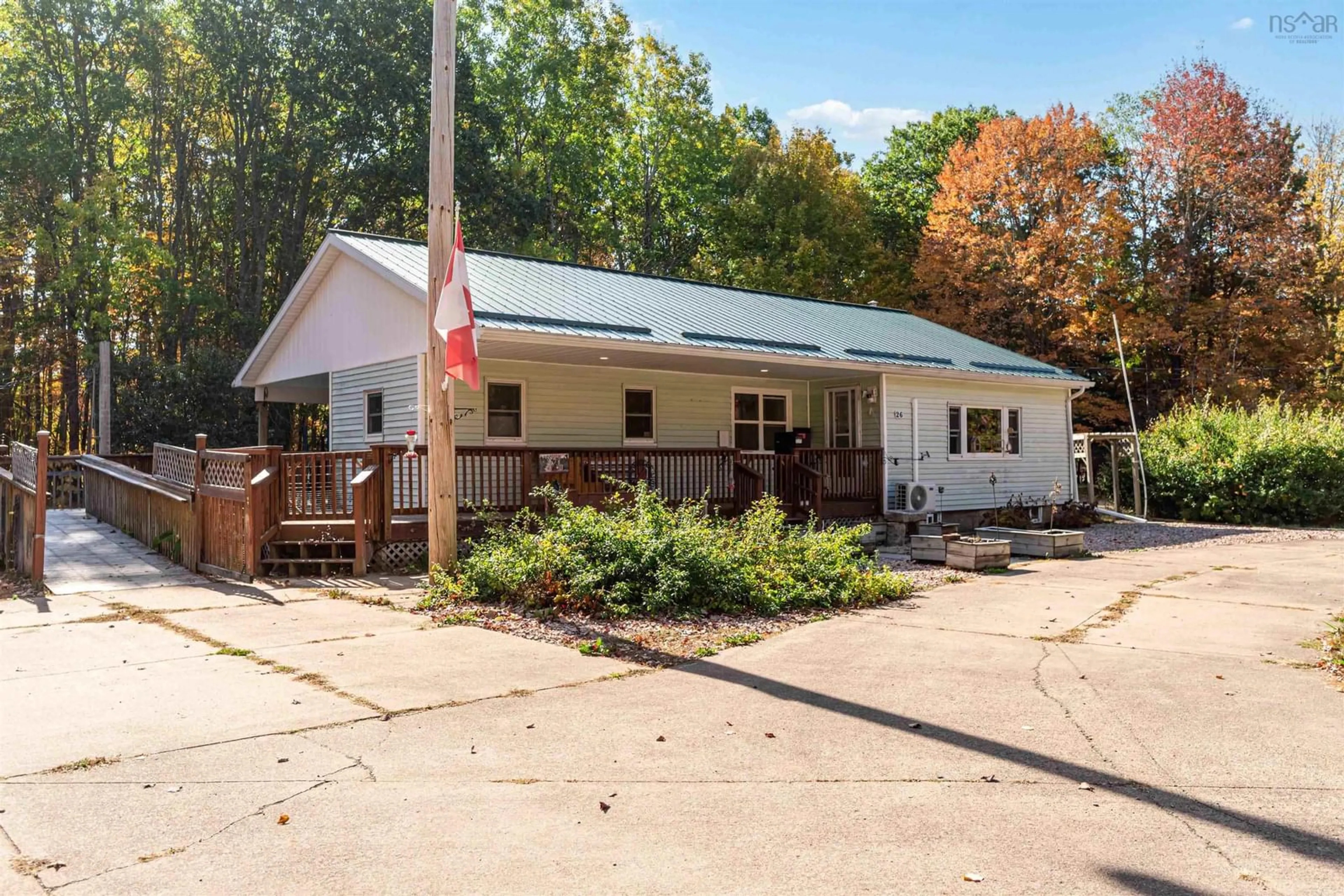 Patio, unknown for 26 Pleasant St, Wilmot Nova Scotia B0P 1W0
