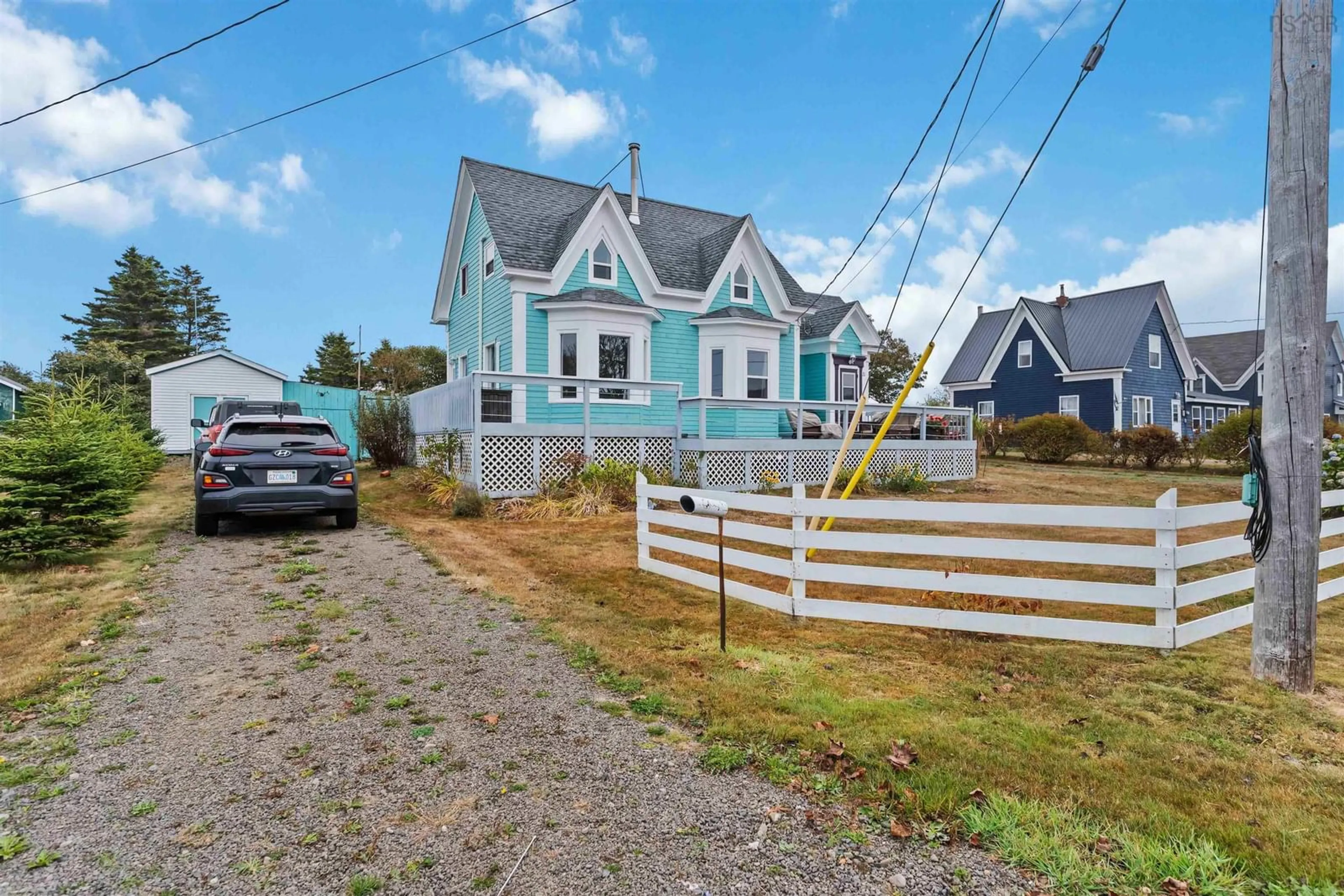 A pic from outside/outdoor area/front of a property/back of a property/a pic from drone, street for 31 Overcove Rd, Freeport Nova Scotia B0V 1B0