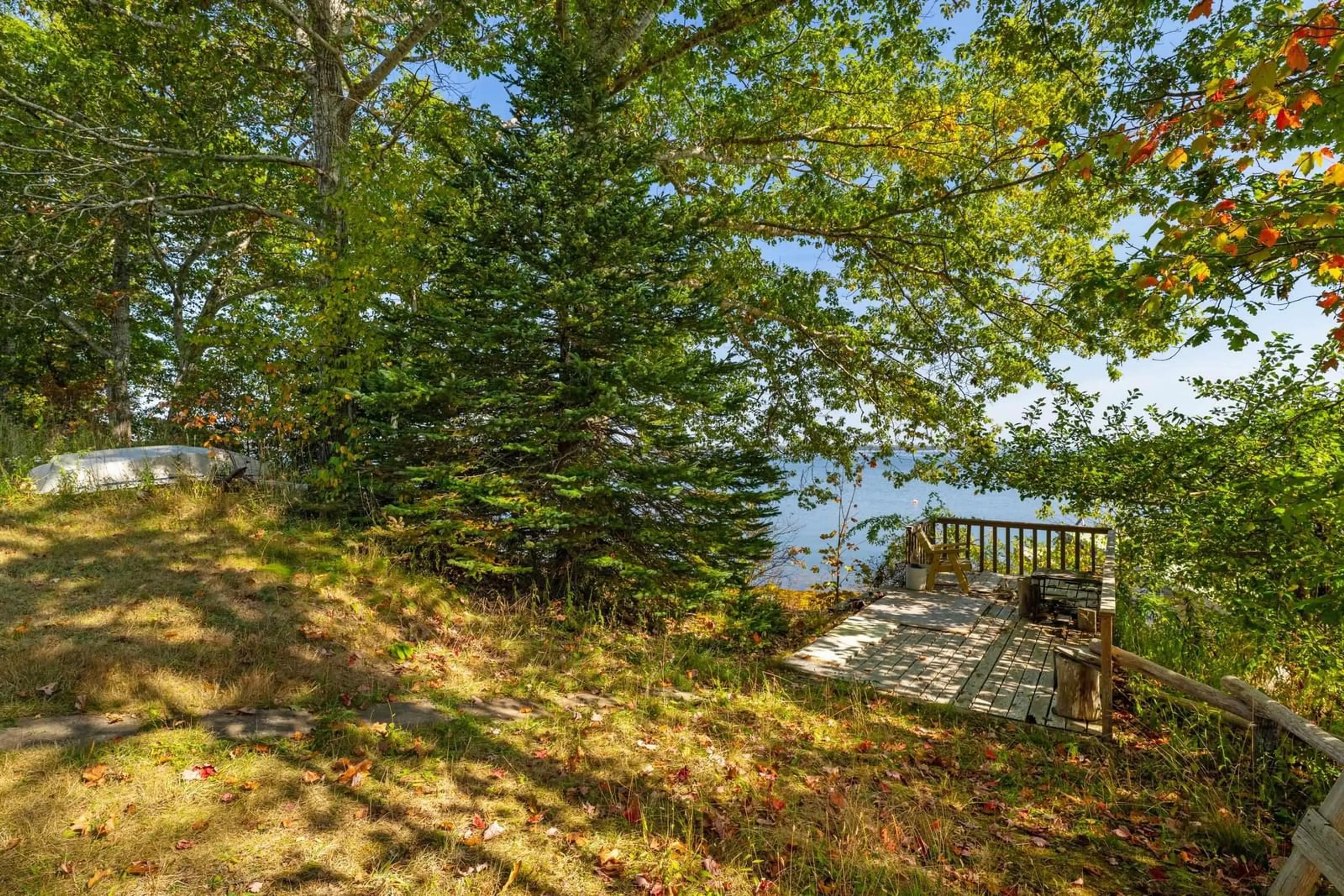 Patio, water/lake/river/ocean view for 42 Charles Hiltz Rd, Western Shore Nova Scotia B0J 3M0