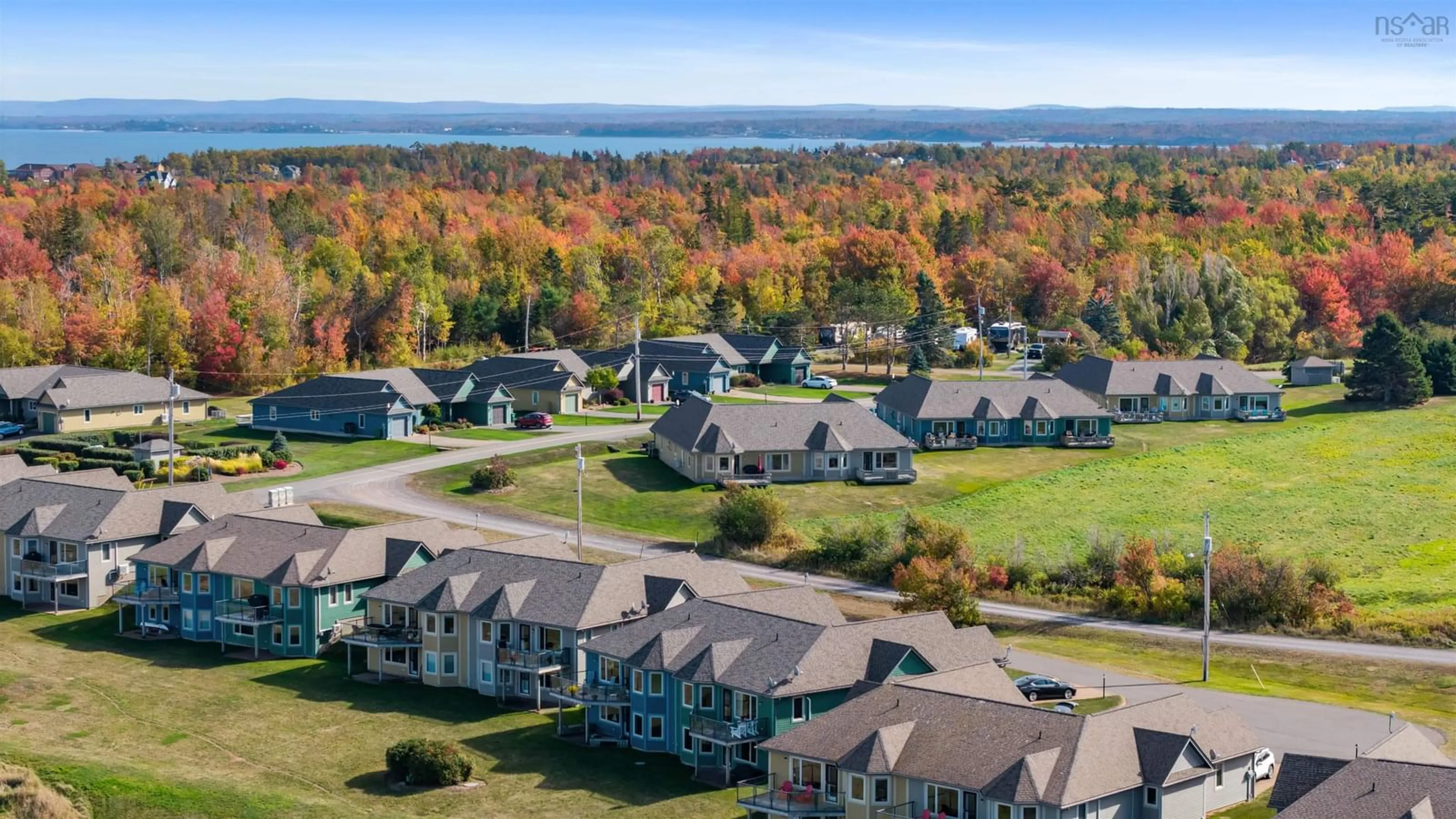 A pic from outside/outdoor area/front of a property/back of a property/a pic from drone, mountain view for 117 Simpson Rd, Braeshore Nova Scotia B0K 1H0