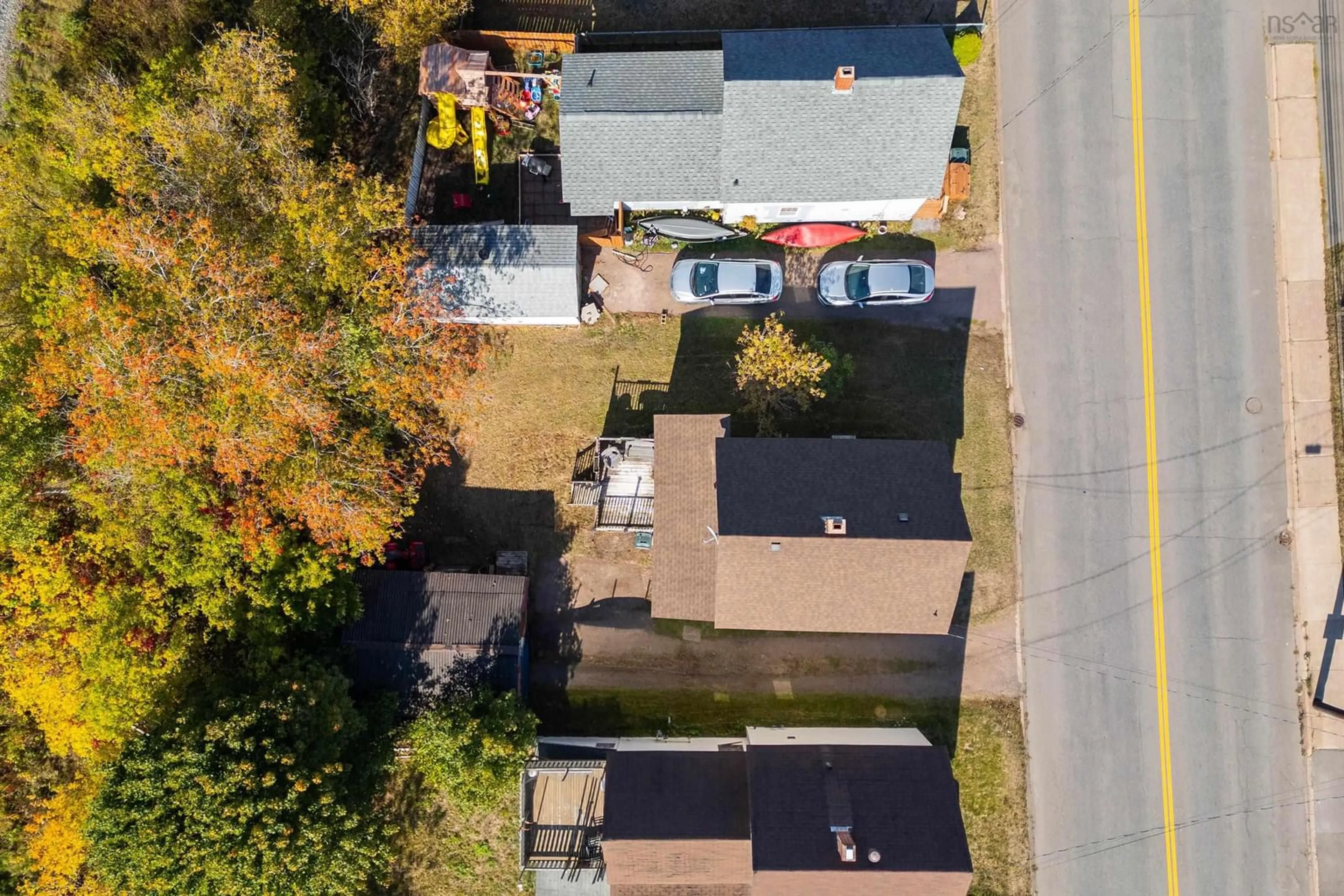 A pic from outside/outdoor area/front of a property/back of a property/a pic from drone, street for 29 South Albion St, Amherst Nova Scotia B4H 2W3