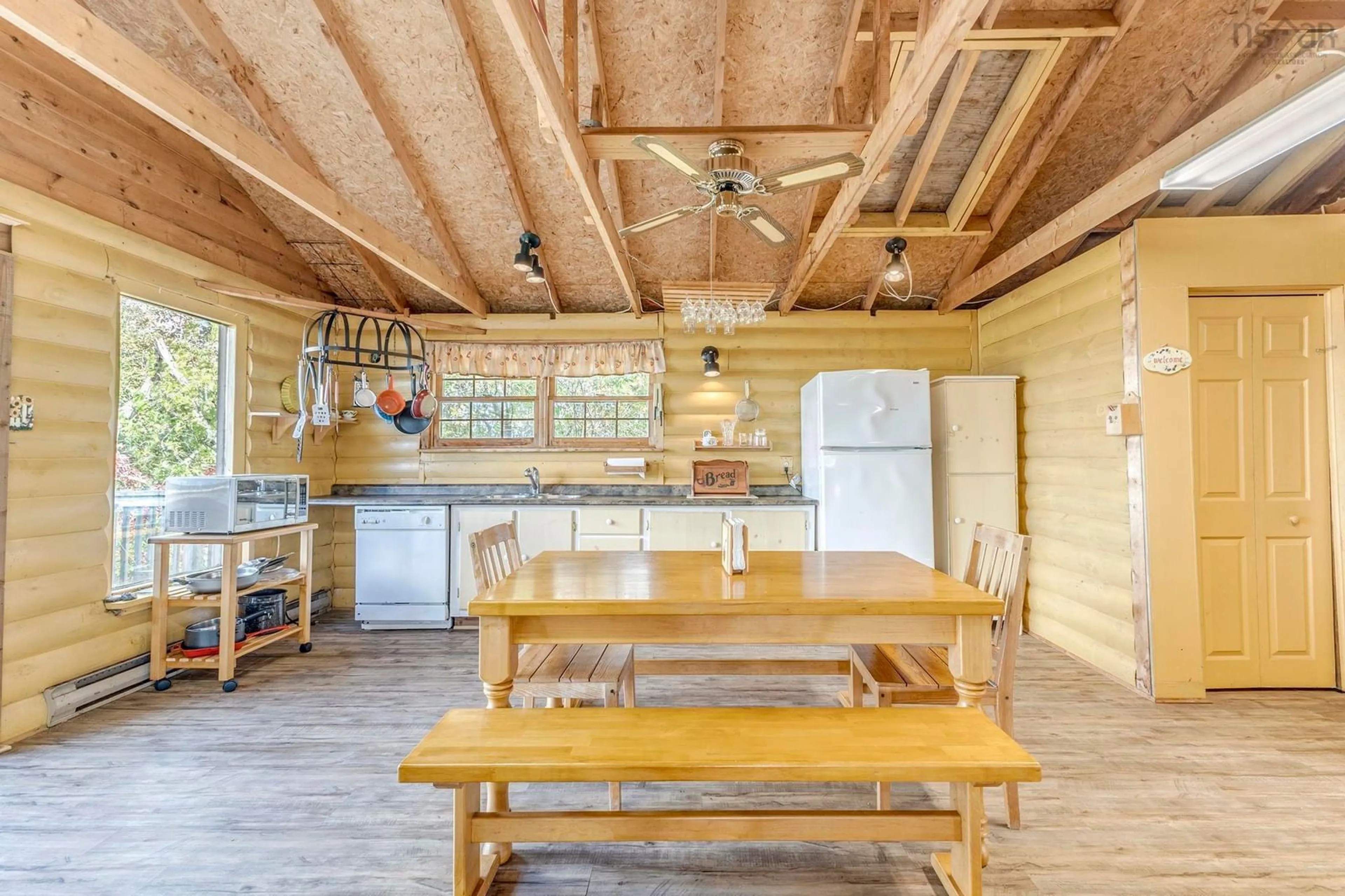 Rustic kitchen, unknown for 2475 Gulf Shore Rd, Gulf Shore Nova Scotia B0K 1L0