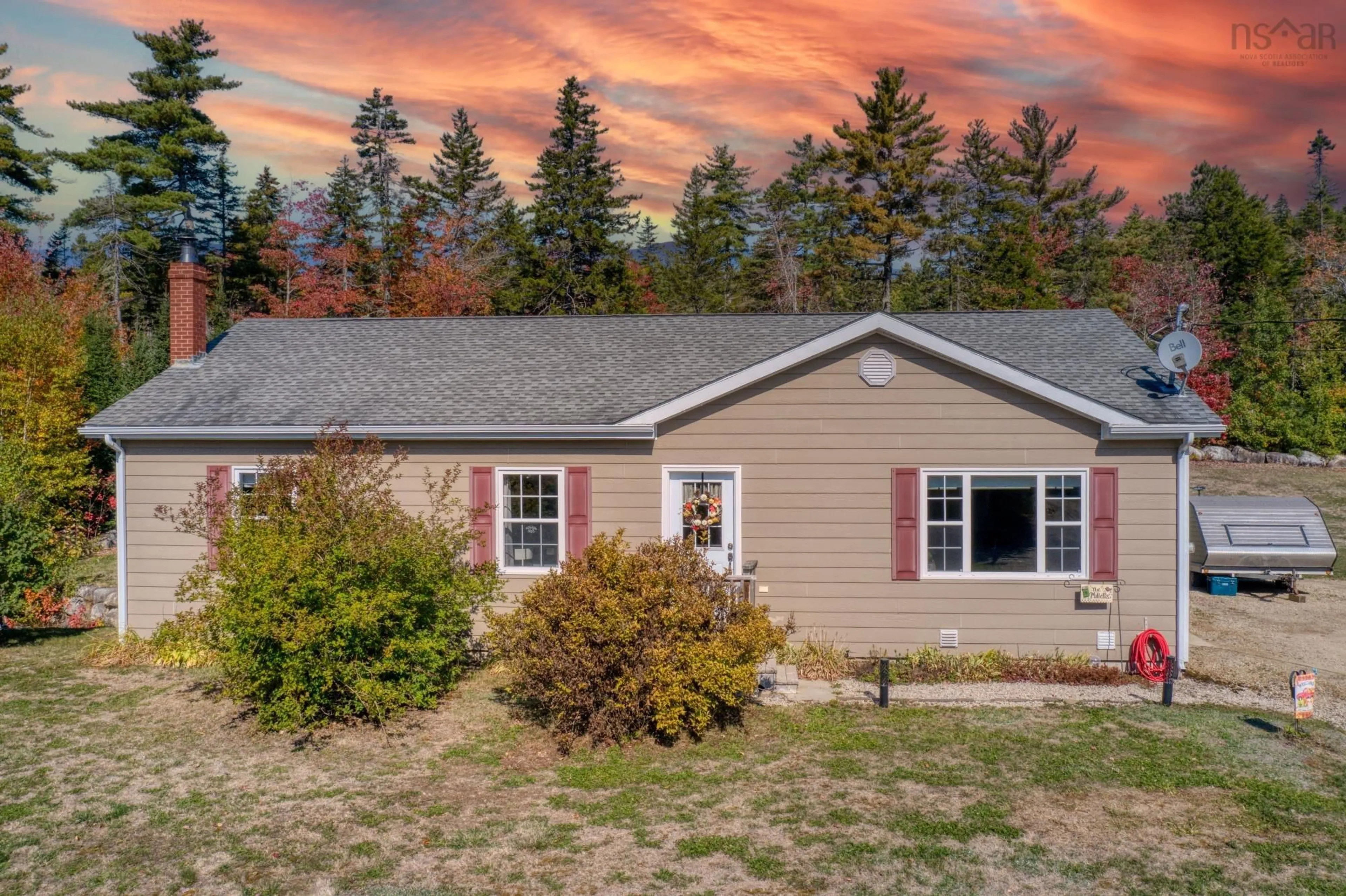 A pic from outside/outdoor area/front of a property/back of a property/a pic from drone, unknown for 90 Forest Hill Road, Chester Grant Nova Scotia B0J 1K0