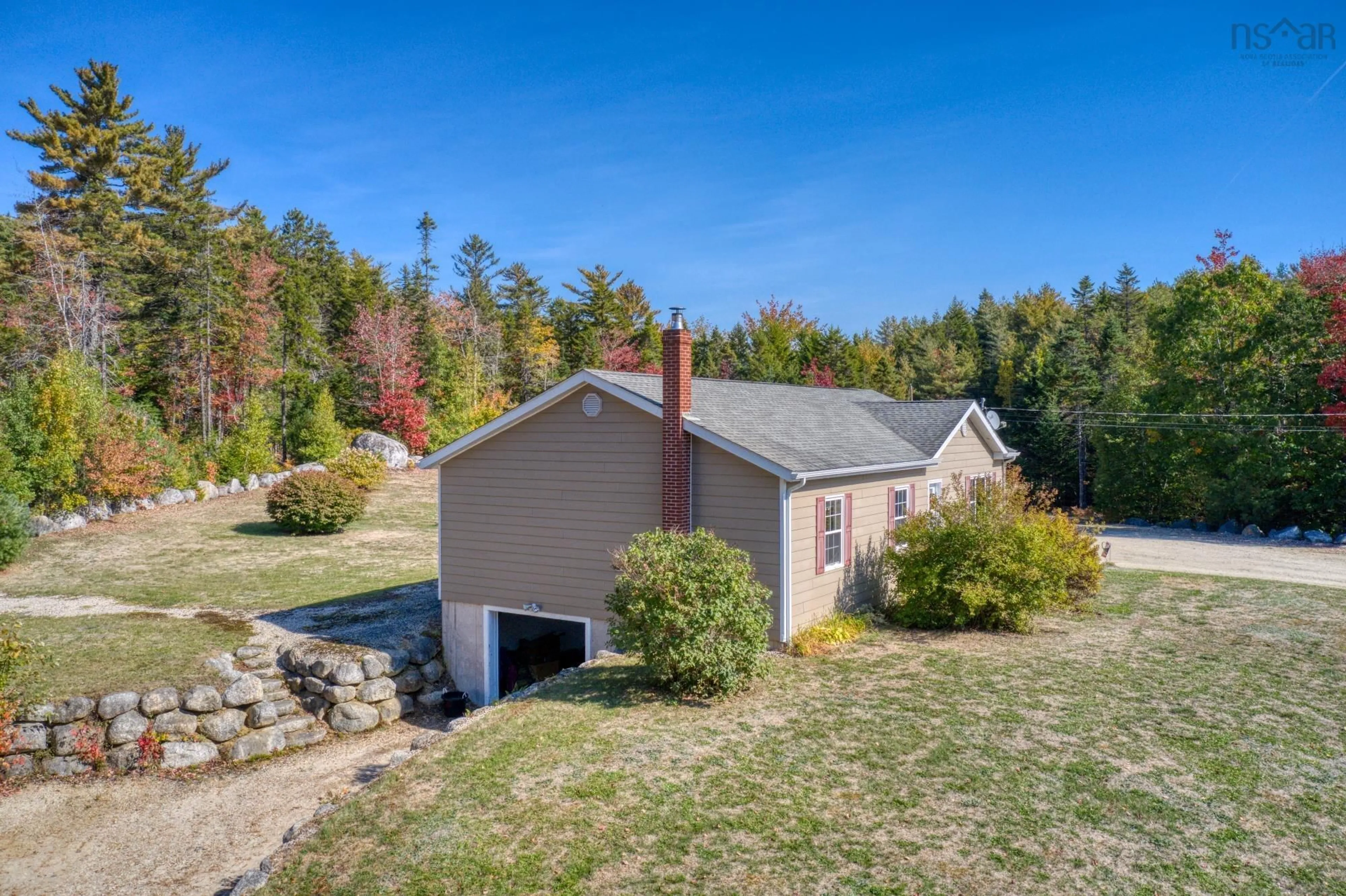 A pic from outside/outdoor area/front of a property/back of a property/a pic from drone, unknown for 90 Forest Hill Road, Chester Grant Nova Scotia B0J 1K0