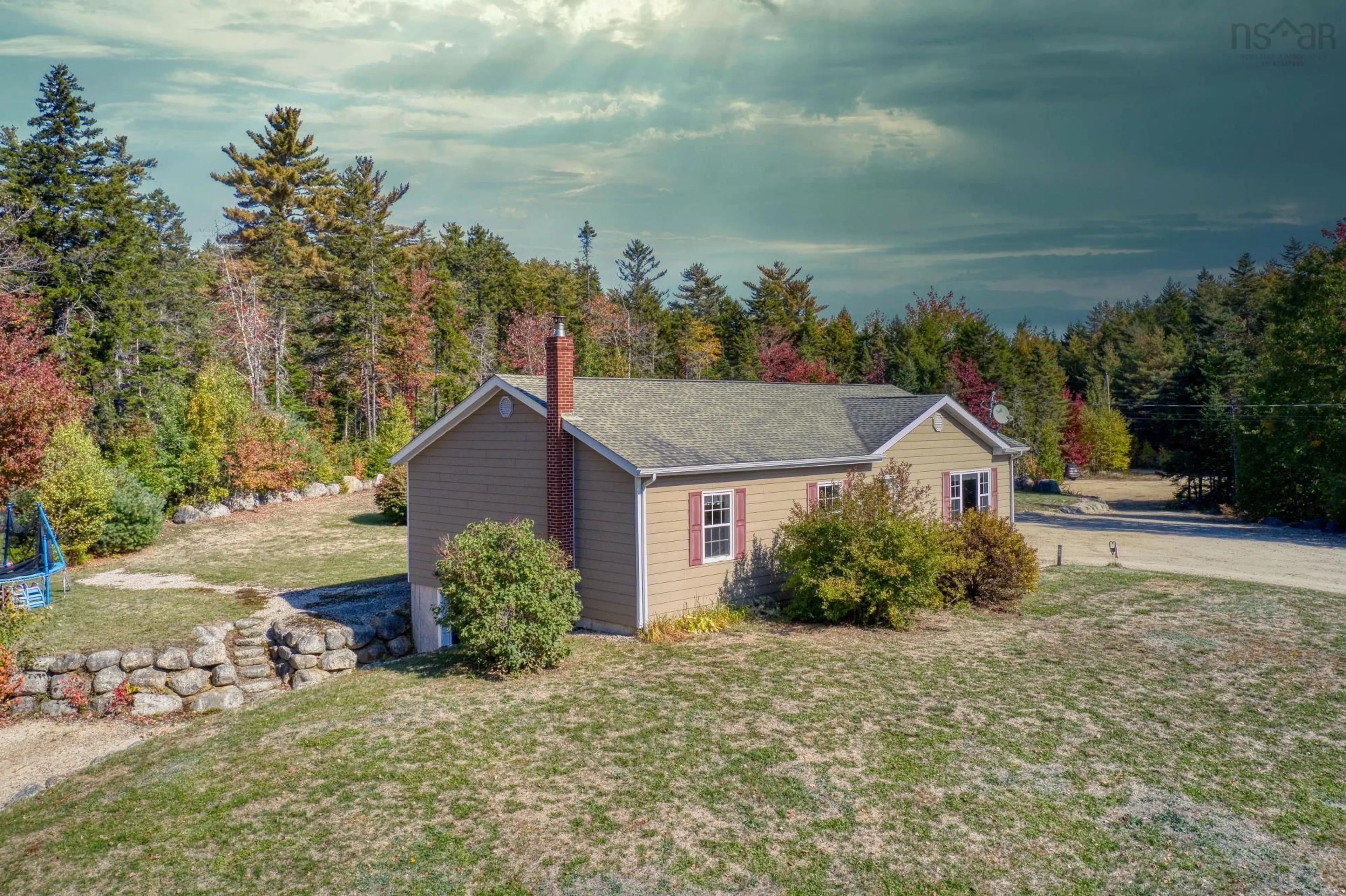 A pic from outside/outdoor area/front of a property/back of a property/a pic from drone, unknown for 90 Forest Hill Road, Chester Grant Nova Scotia B0J 1K0