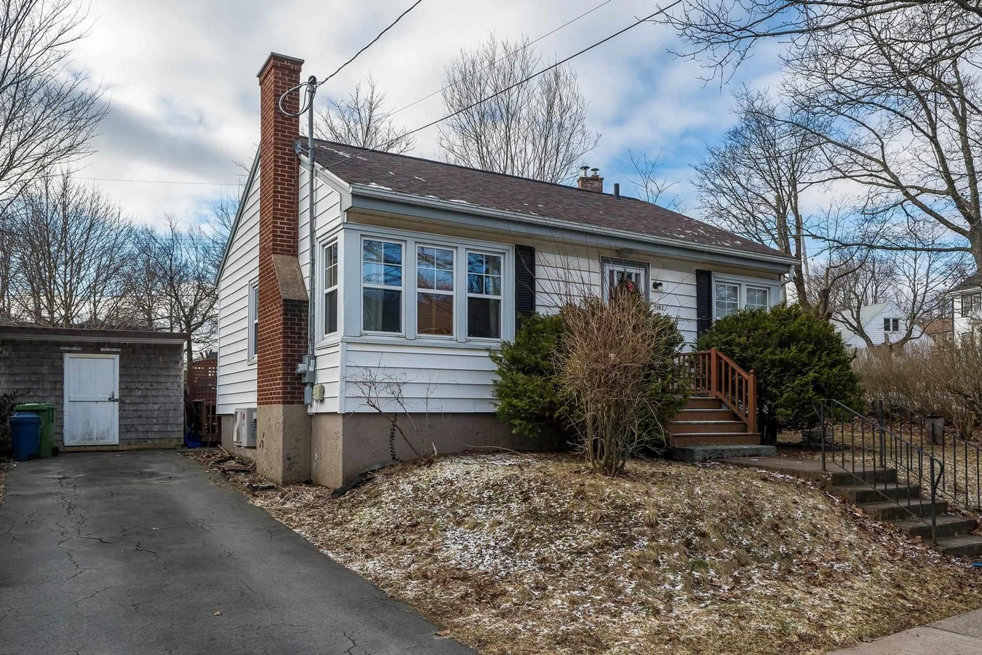 Home with vinyl exterior material, street for 7142 Abbott Dr, Halifax Nova Scotia B3L 2L7