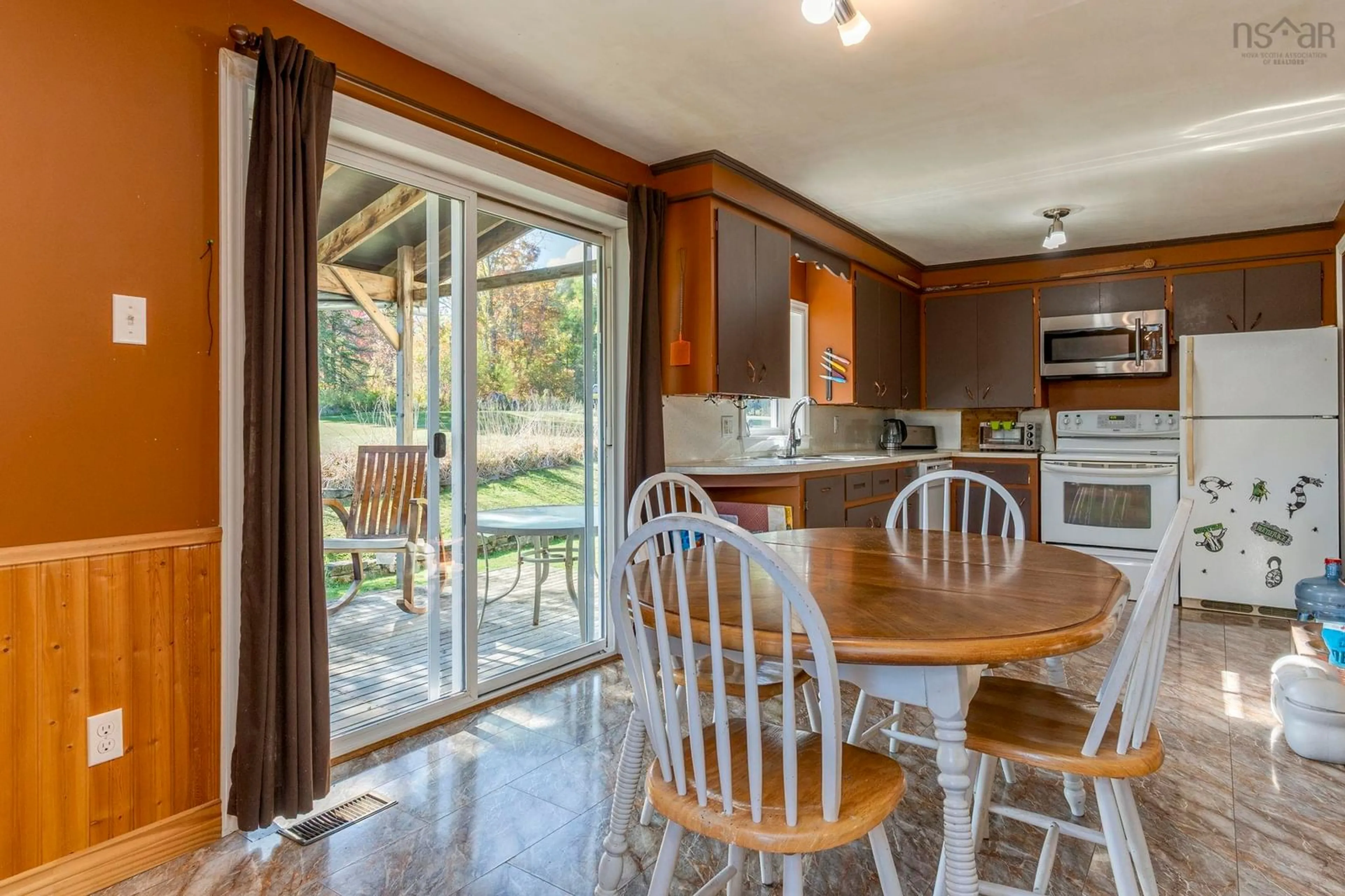 Open concept kitchen, unknown for 1856 Highway 236, Mosherville Nova Scotia B0N 2G0