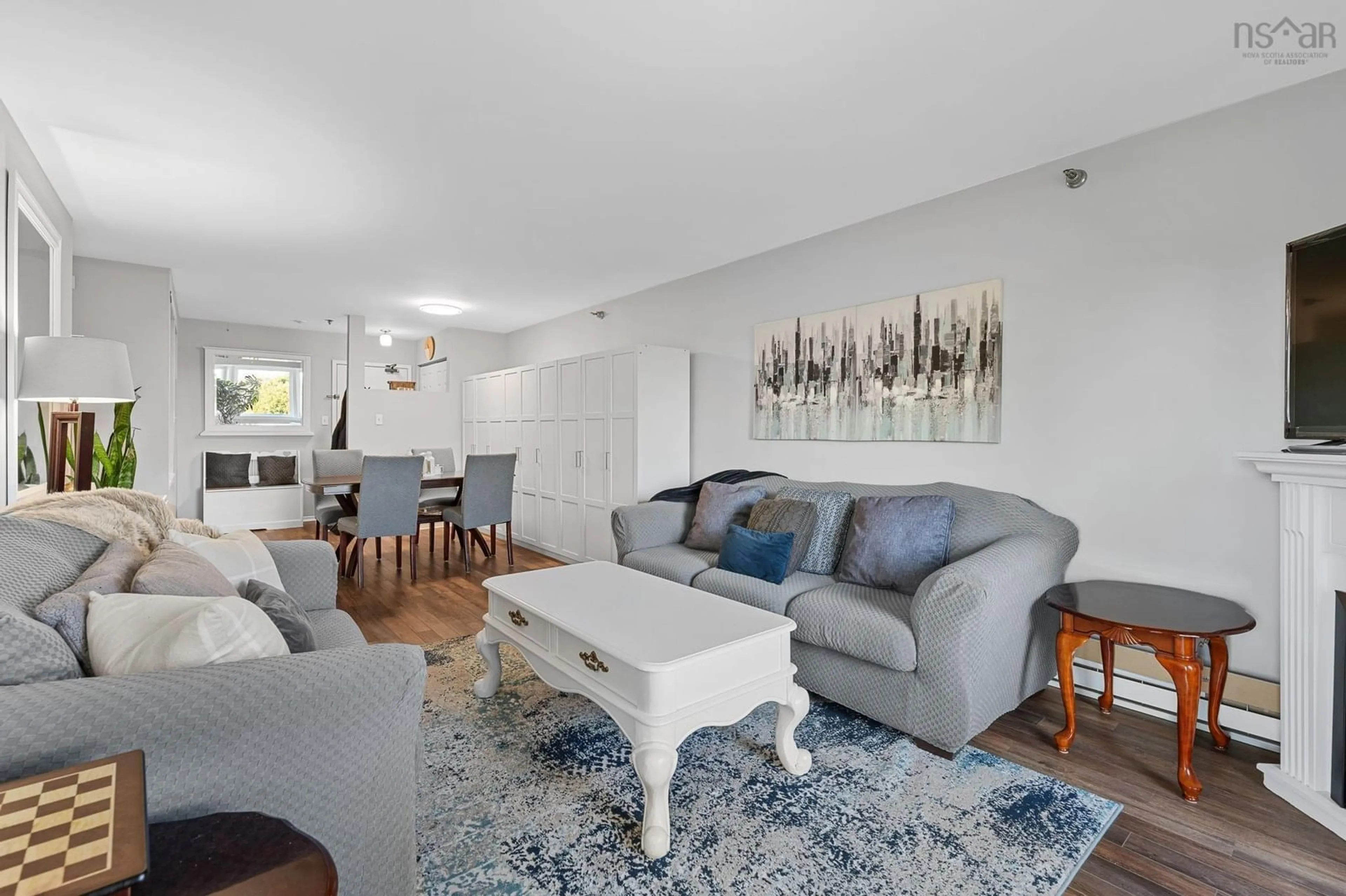 Living room with furniture, unknown for 93 Kearney Lake Rd #412, Clayton Park Nova Scotia B3M 4E7