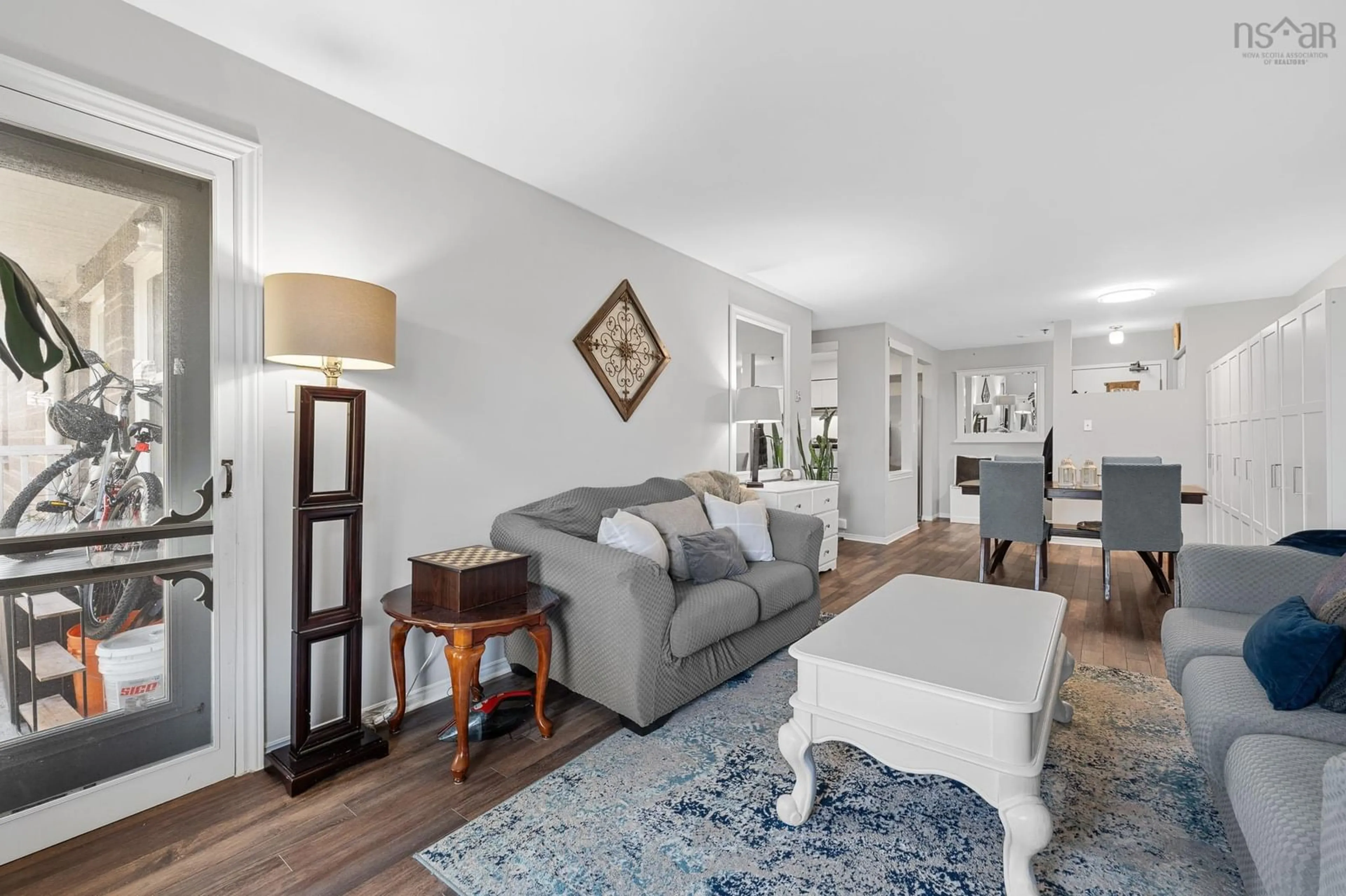 Living room with furniture, unknown for 93 Kearney Lake Rd #412, Clayton Park Nova Scotia B3M 4E7
