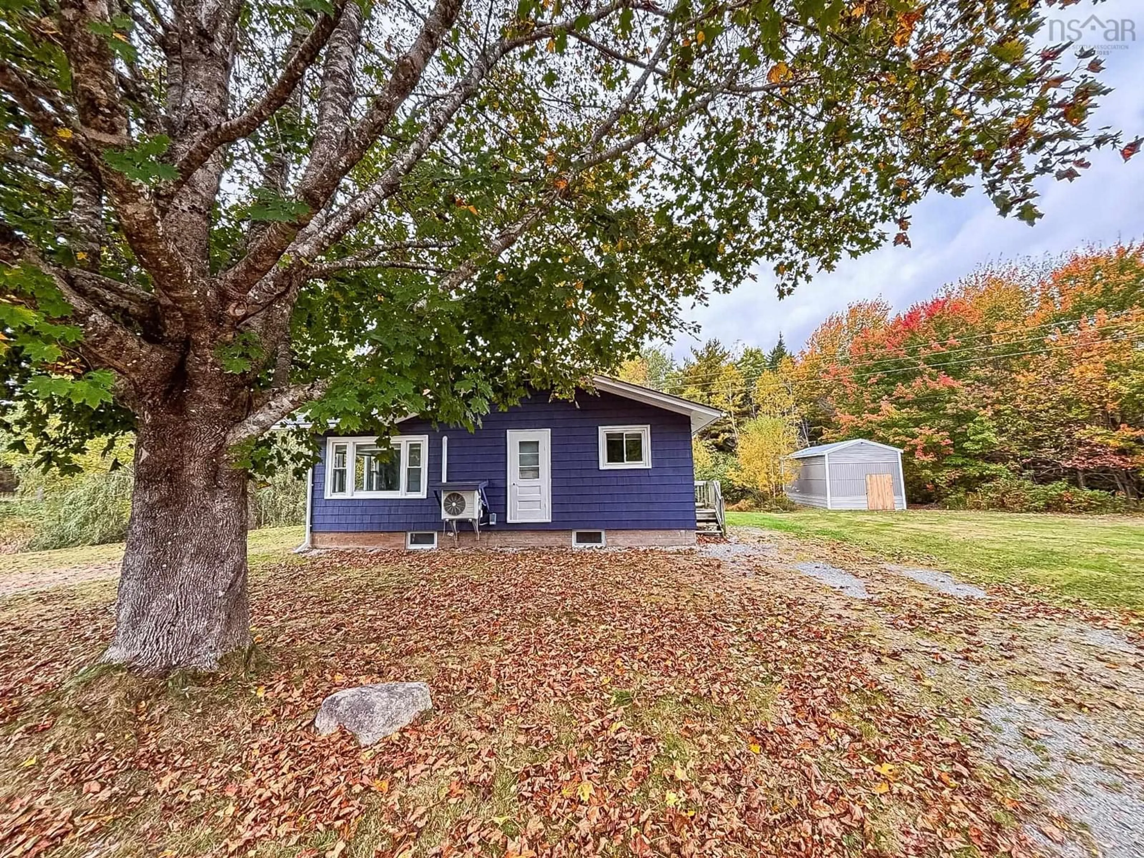 A pic from outside/outdoor area/front of a property/back of a property/a pic from drone, street for 11 Obrien Rd, Rhodes Corner Nova Scotia B4V 5N8