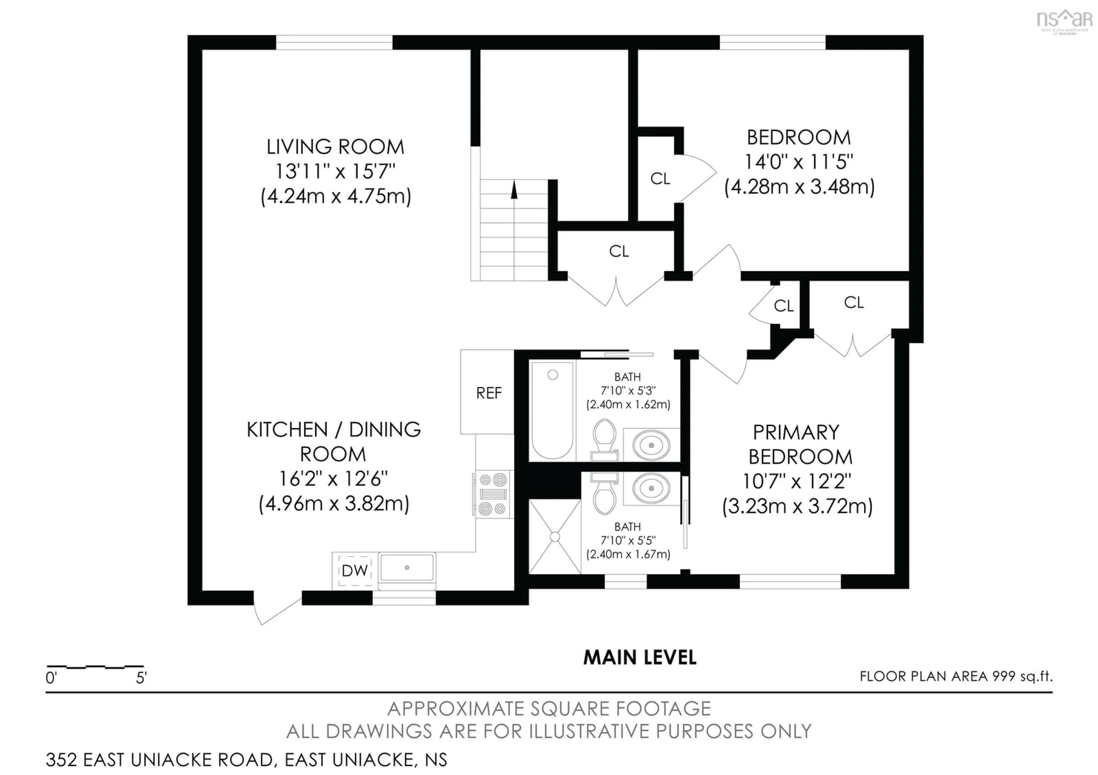 Floor plan for 352 East Uniacke Rd, East Uniacke Nova Scotia B0N 1Z0