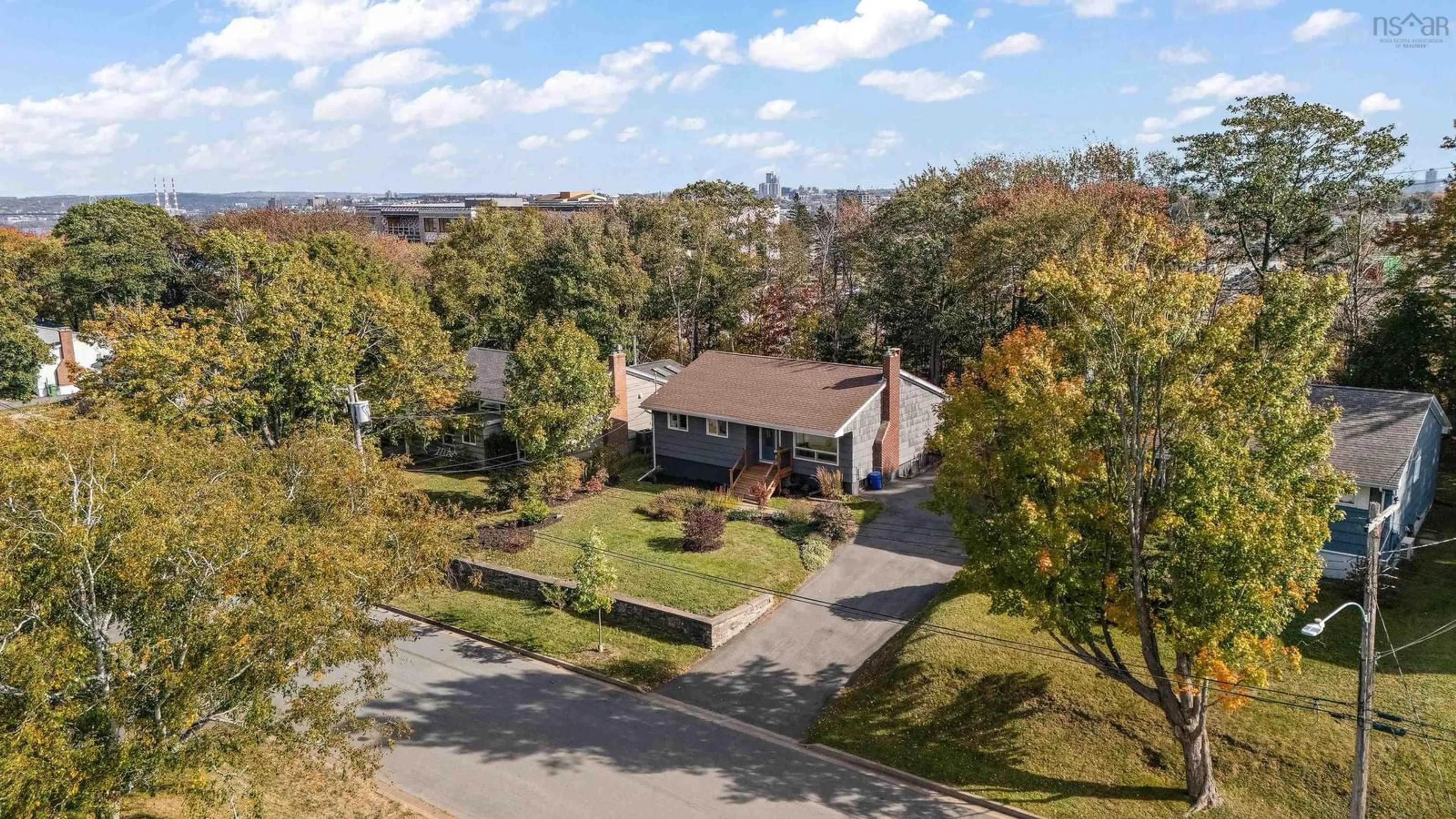 A pic from outside/outdoor area/front of a property/back of a property/a pic from drone, street for 24 Canary Cres, Halifax Nova Scotia B3M 1R1