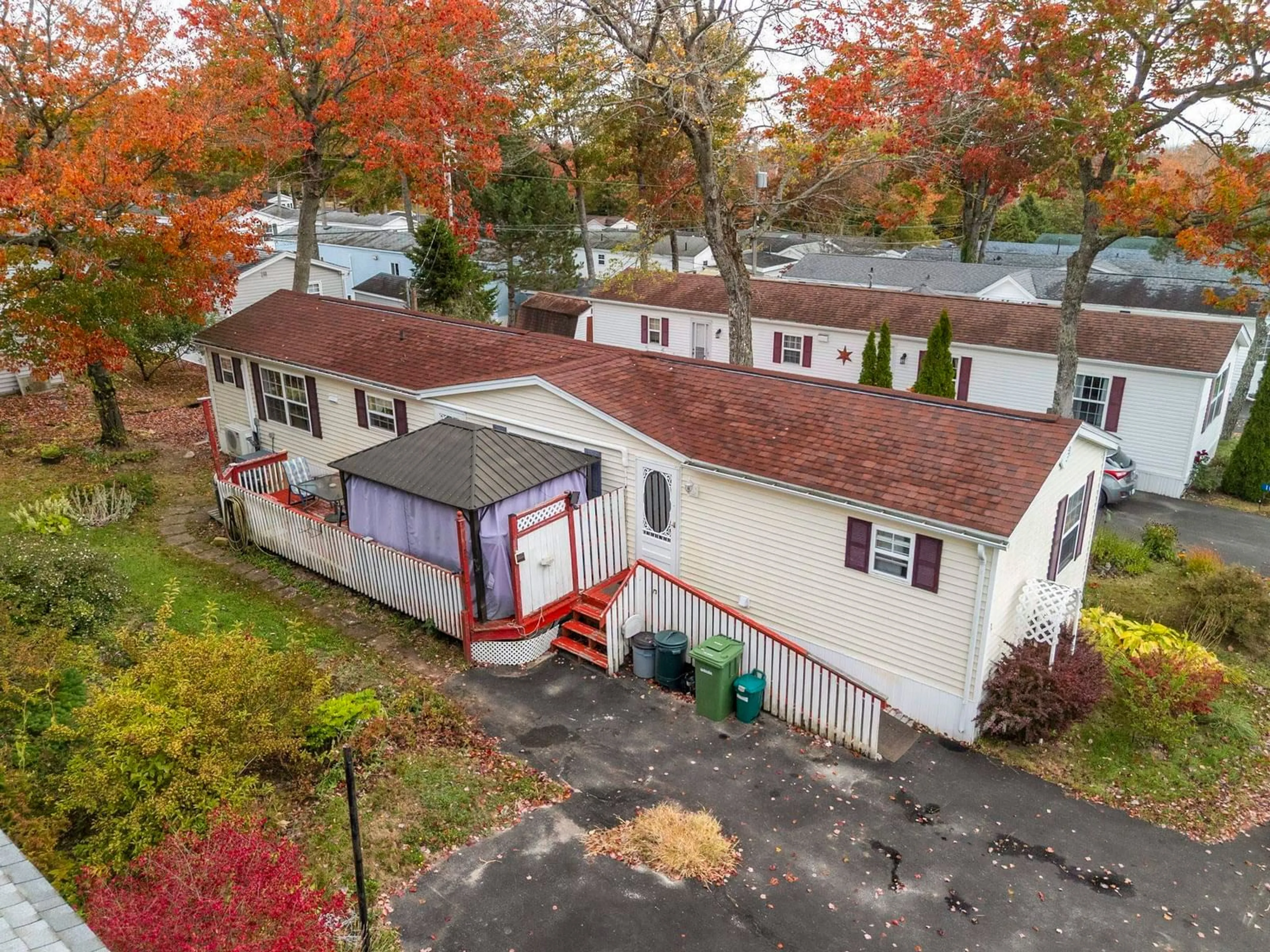 A pic from outside/outdoor area/front of a property/back of a property/a pic from drone, street for 12 Eighth St, Hammonds Plains Nova Scotia B4B 1R4
