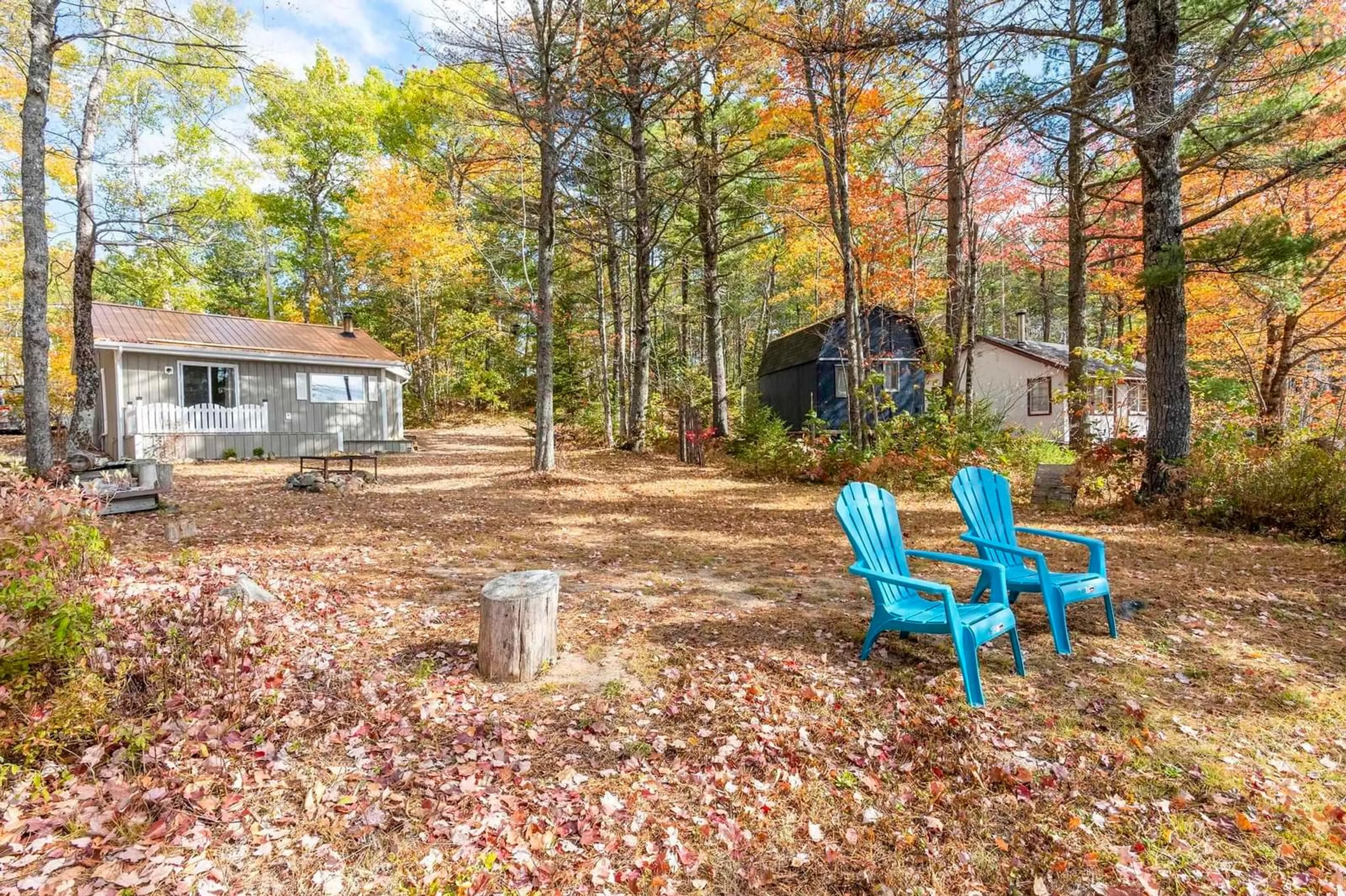 Patio, water/lake/river/ocean view for 189 Mill Pond Rd, New Albany Nova Scotia B0S 1P0